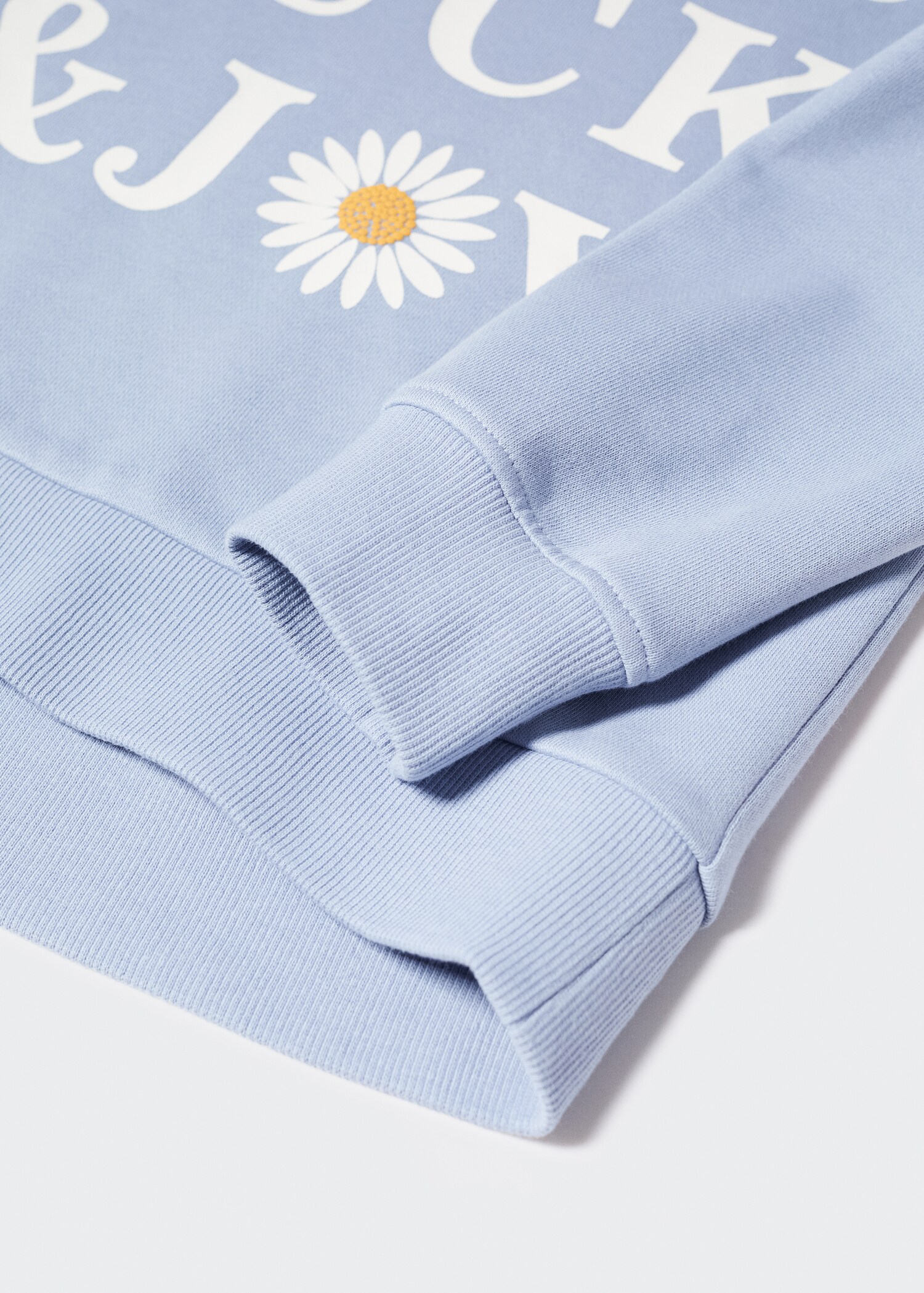 Gemustertes Baumwoll-Sweatshirt - Detail des Artikels 8
