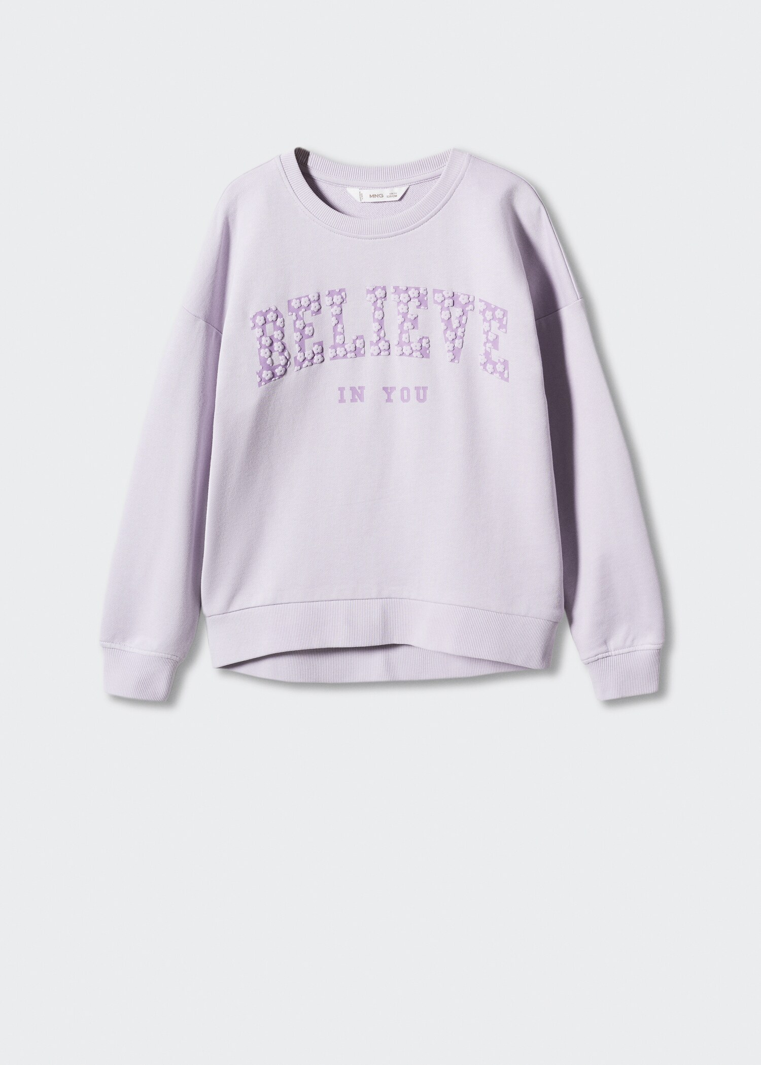 Gemustertes Baumwoll-Sweatshirt - Artikel ohne Model