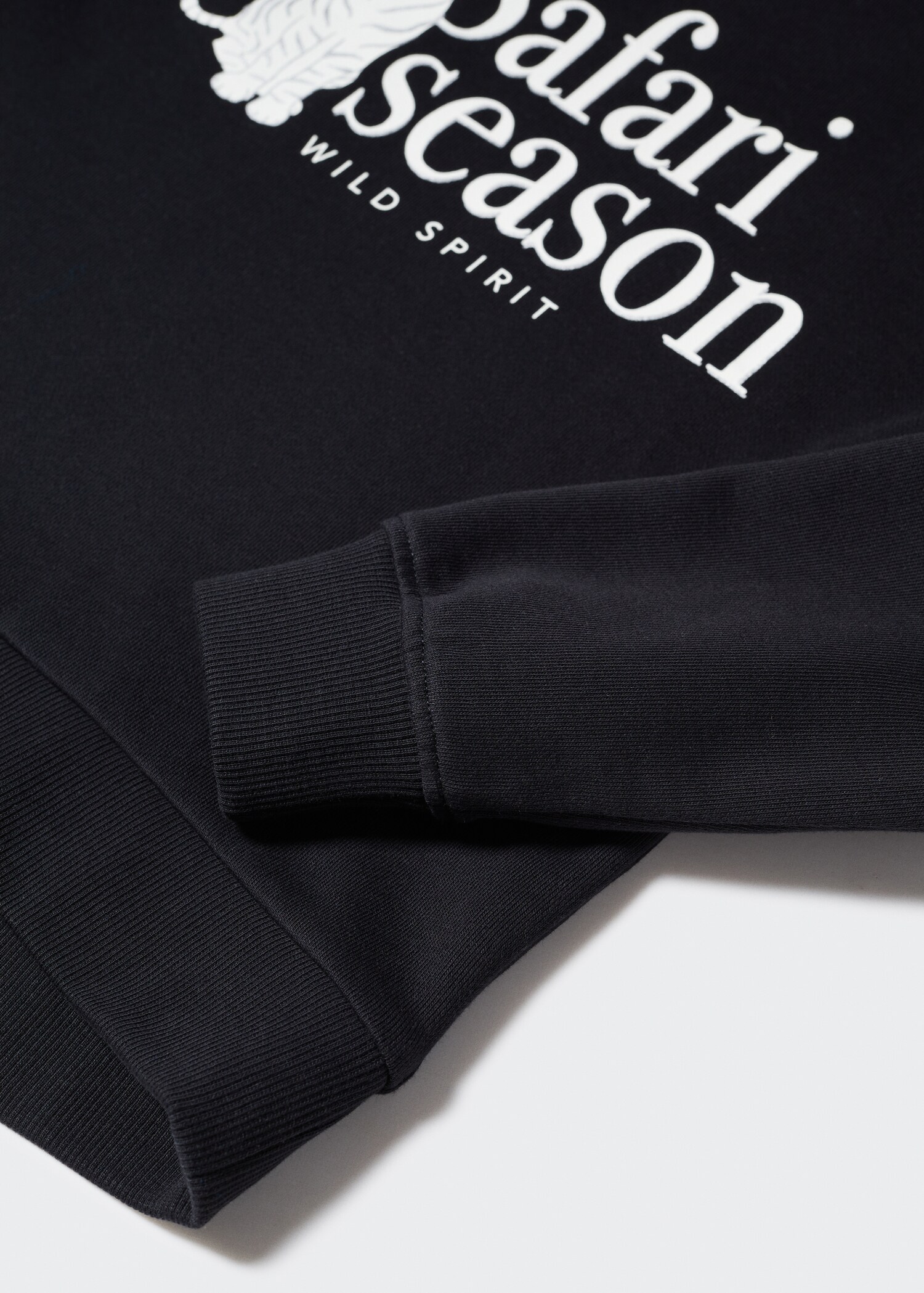 Gemustertes Baumwoll-Sweatshirt - Detail des Artikels 8
