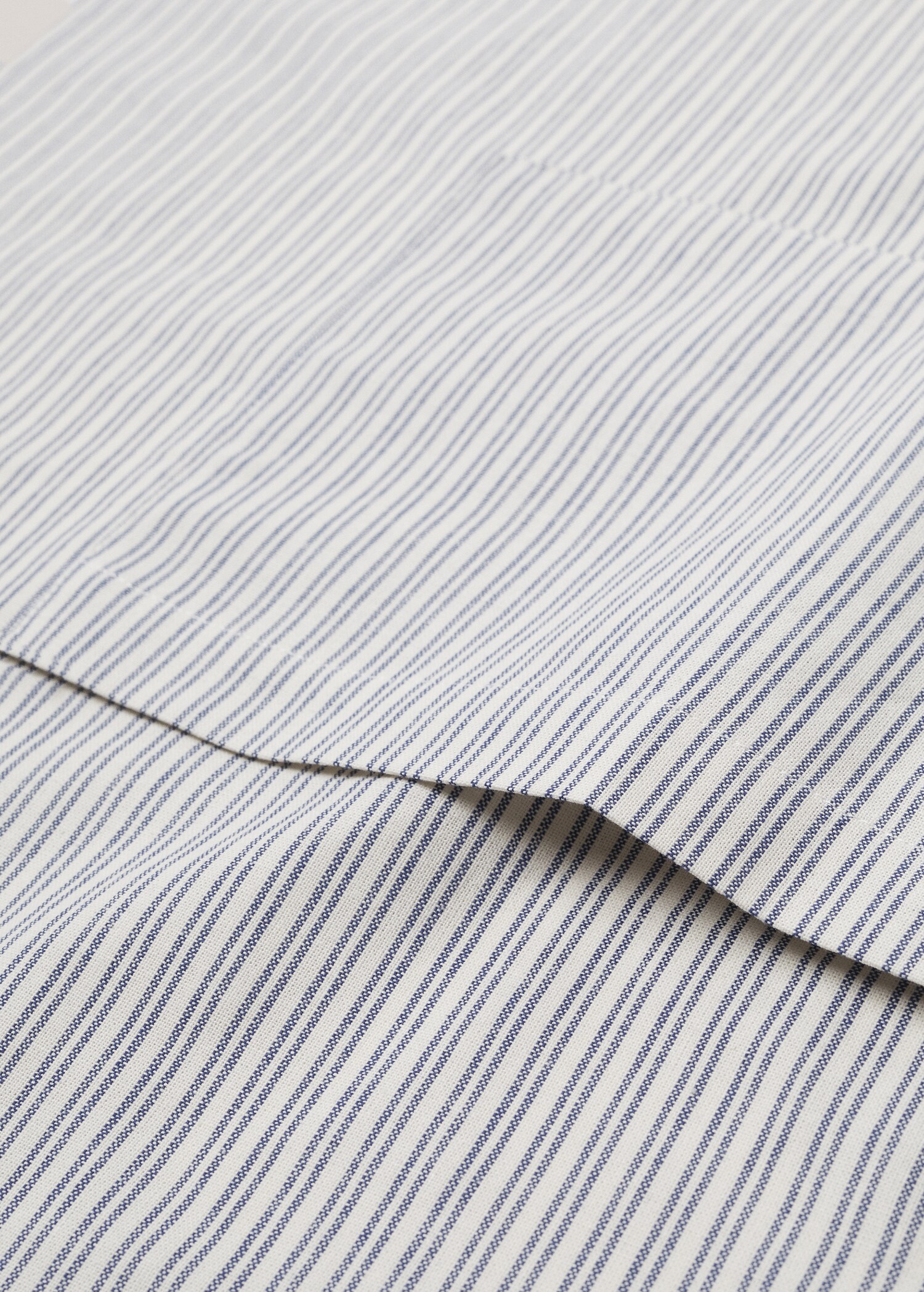 Striped cotton apron - Details of the article 2