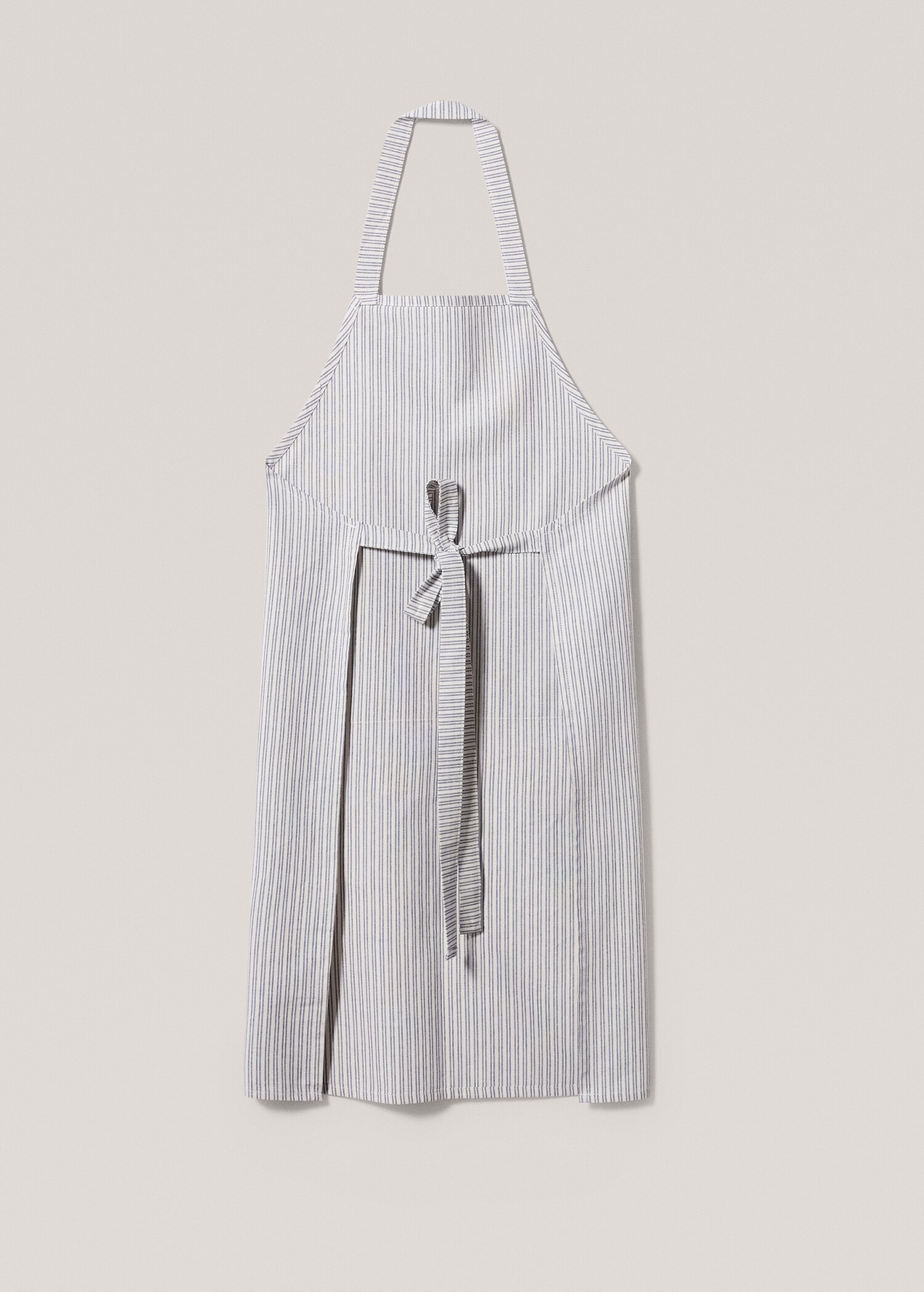 Striped cotton apron - Details of the article 4