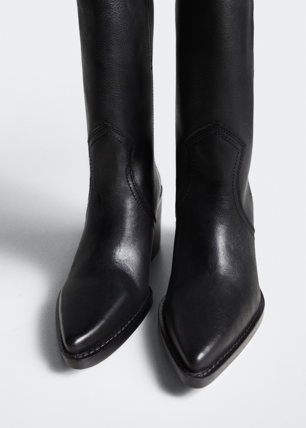 Bottes cowboy cuir