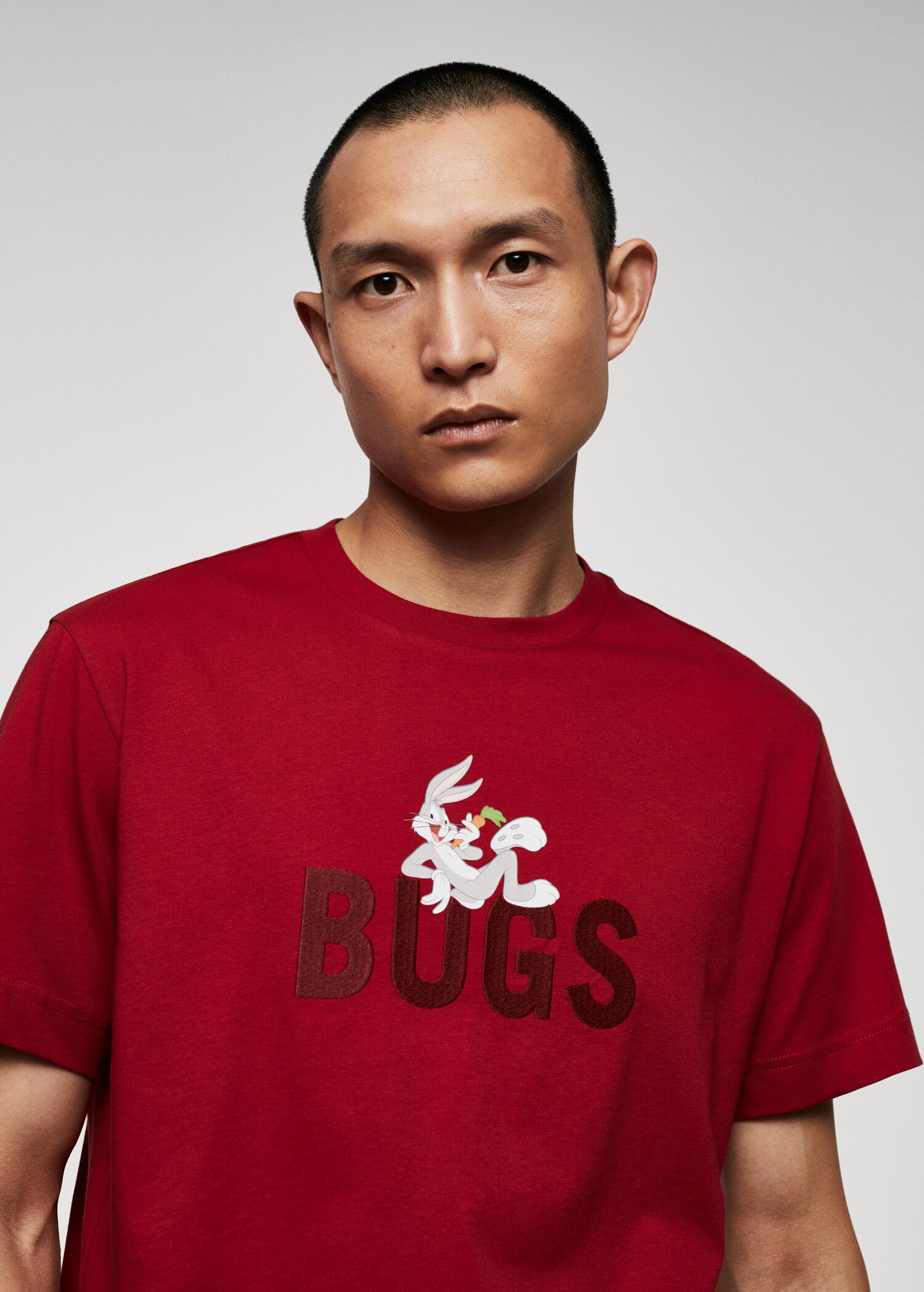 T-shirt coton brodé - Détail de l'article 1