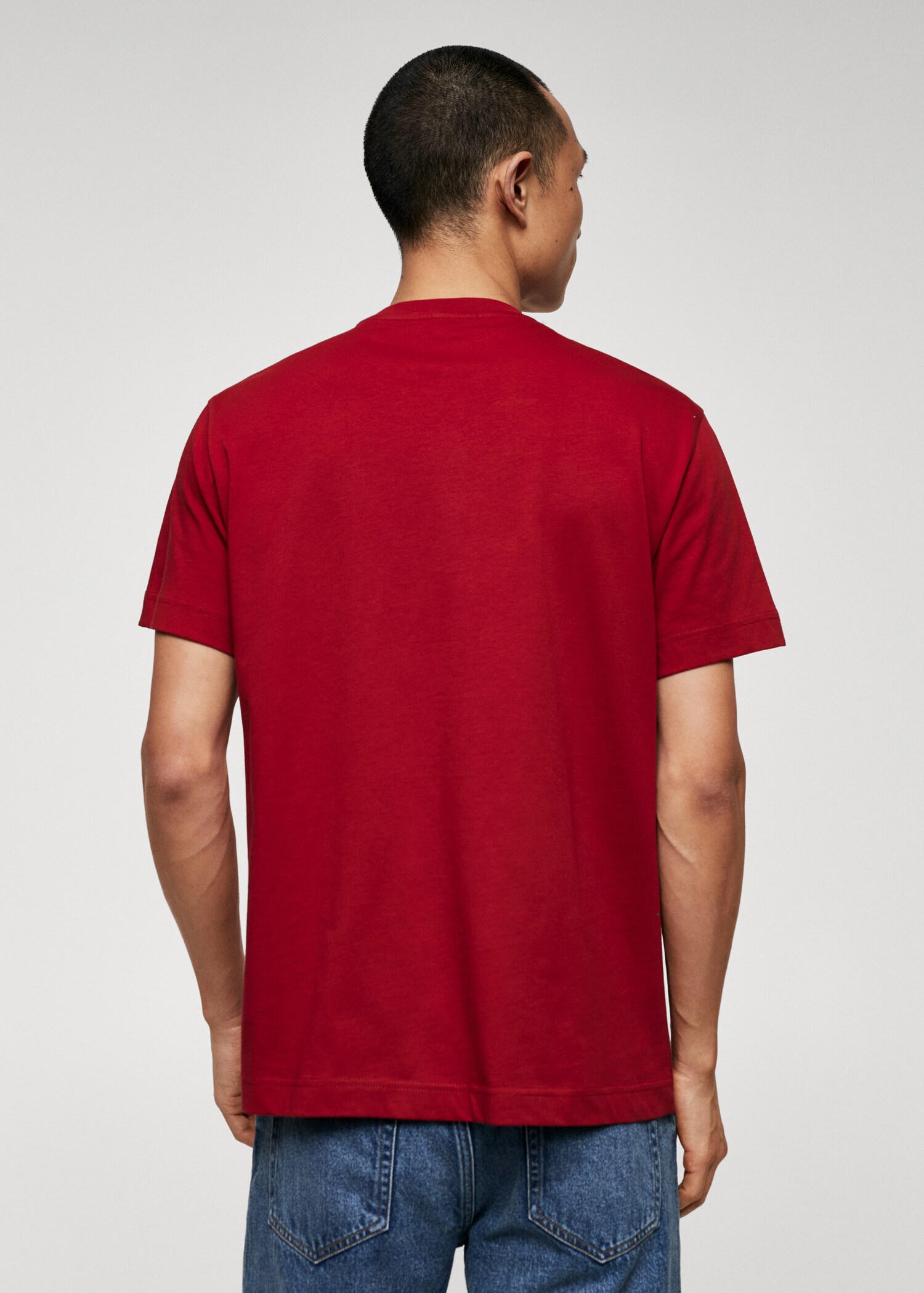 T-shirt coton brodé - Verso de l’article