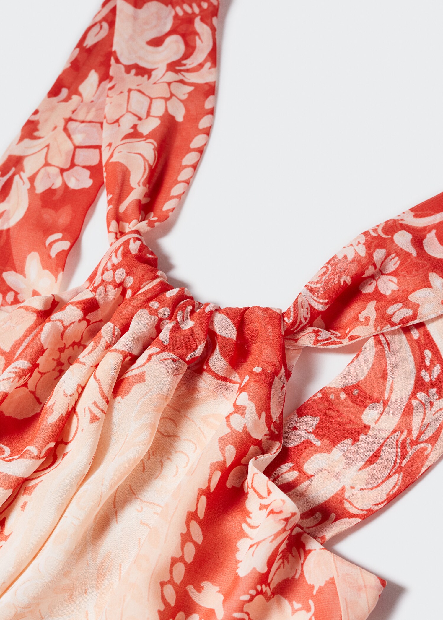 Vestido estampado espalda abierta - Detalle del artículo 8