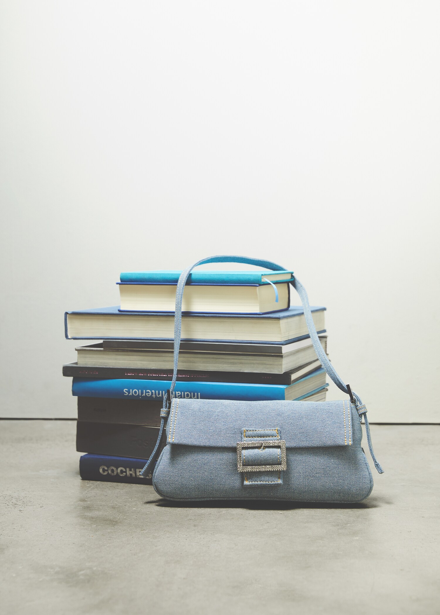 Bolso denim hebilla - Detalle del artículo 7