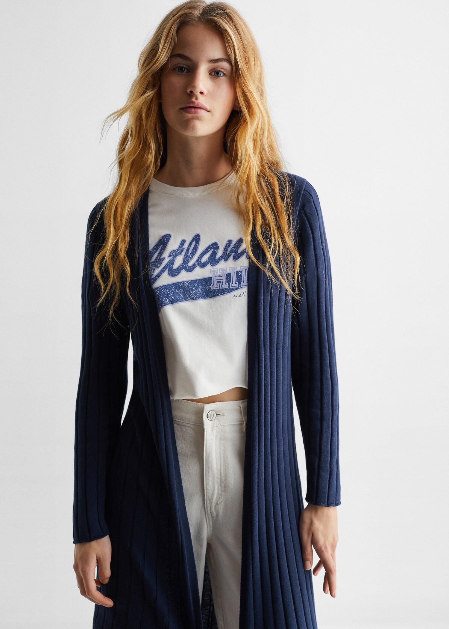 100% cotton cardigan - Medium plane