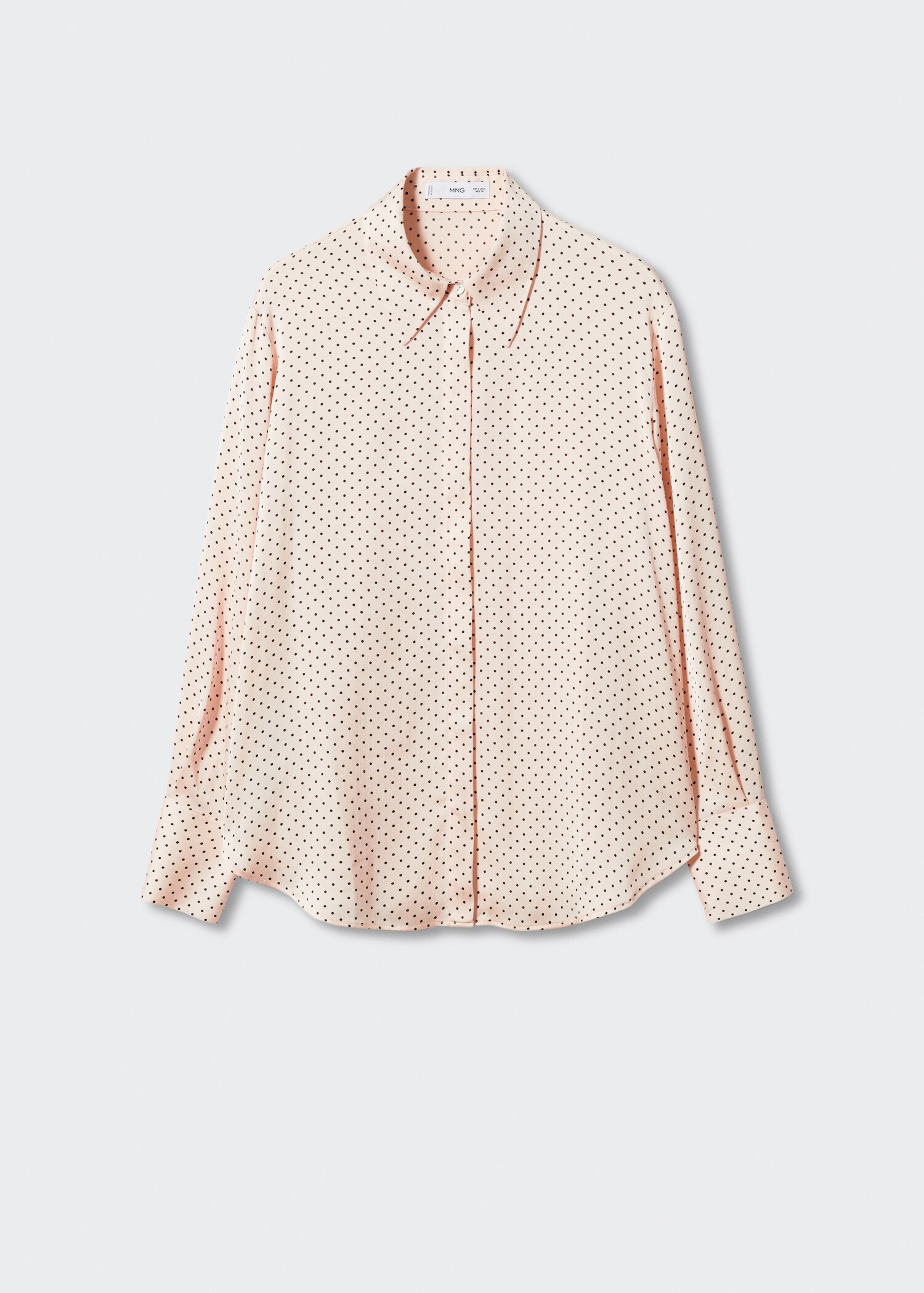 Camisa fluida acetinada - Artigo sem modelo