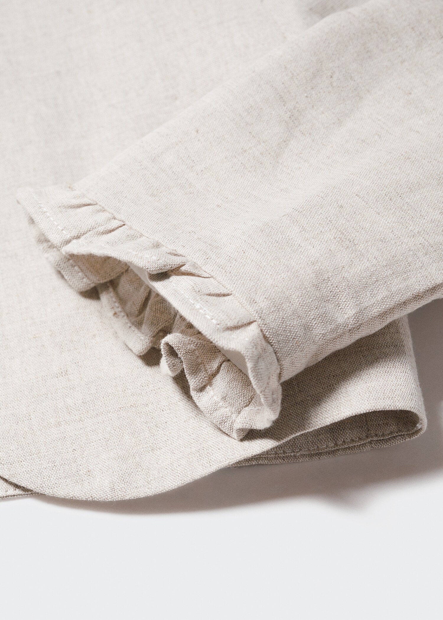 Leinenjacke mit Rüschen - Detail des Artikels 0