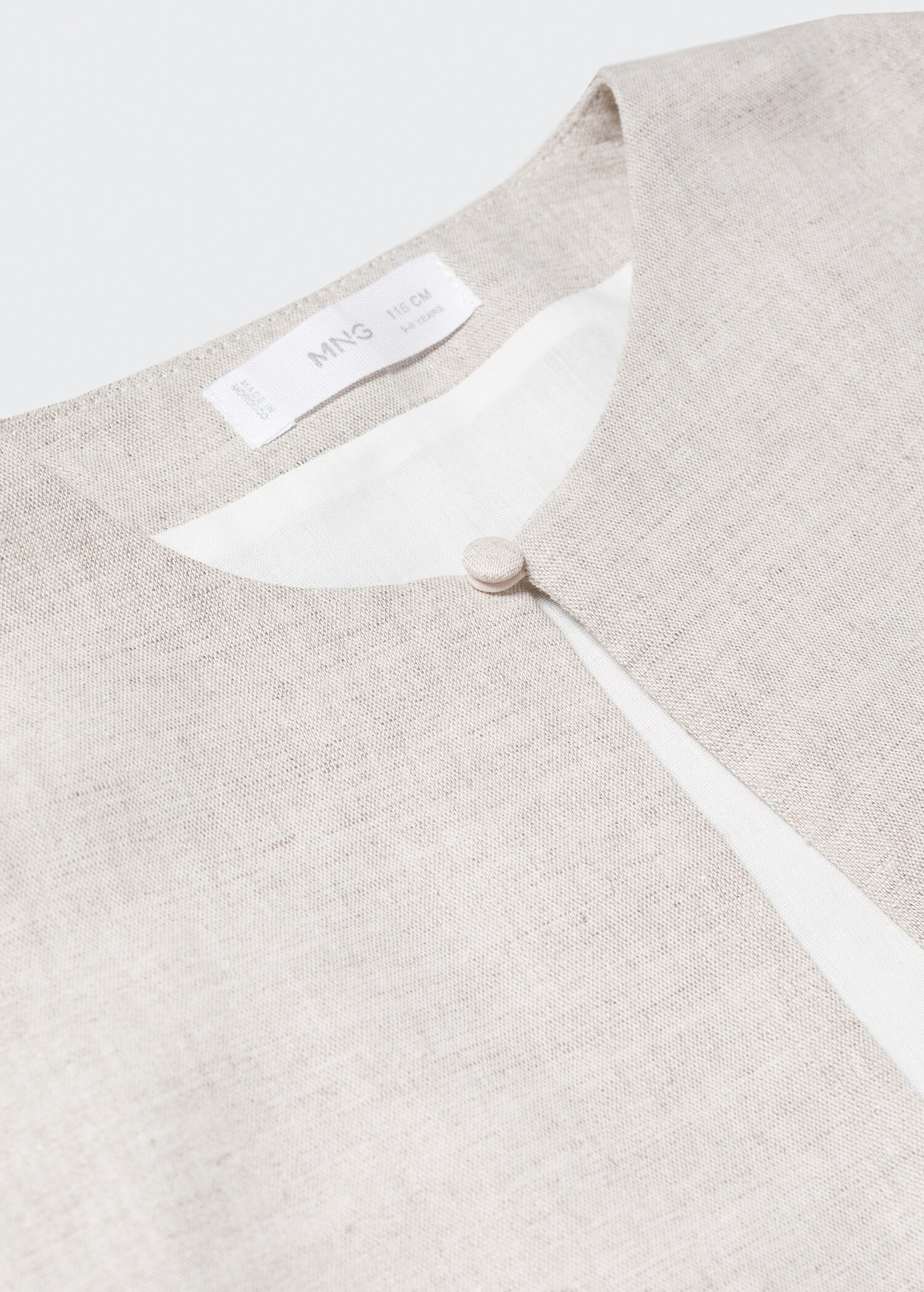 Leinenjacke mit Rüschen - Detail des Artikels 8