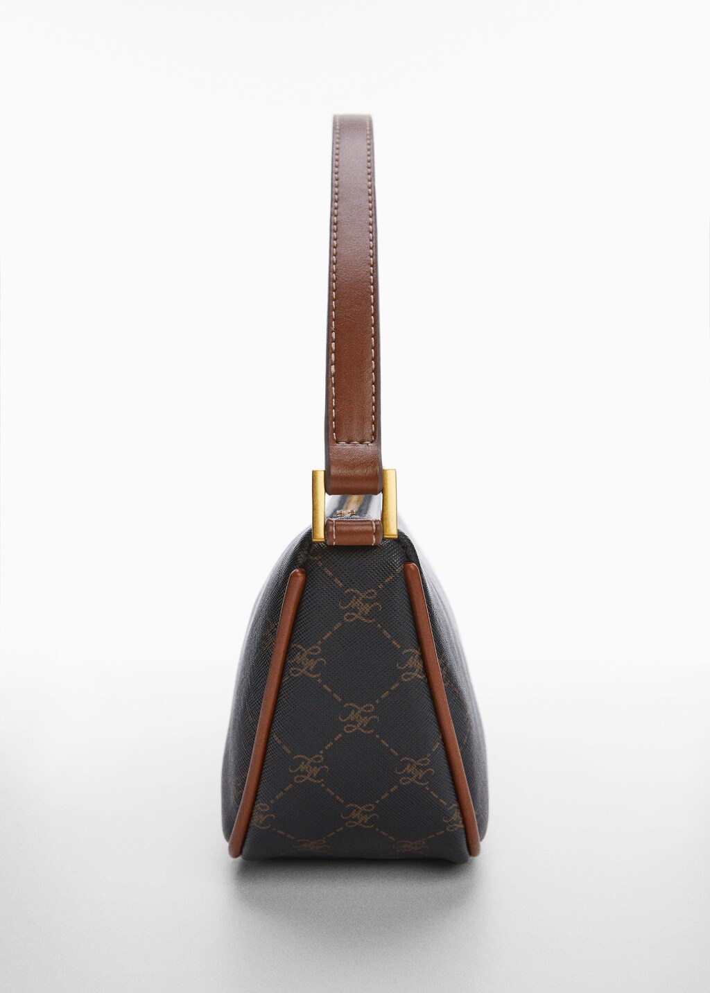 Shoulder bag with printed logo | MANGO Kosovo