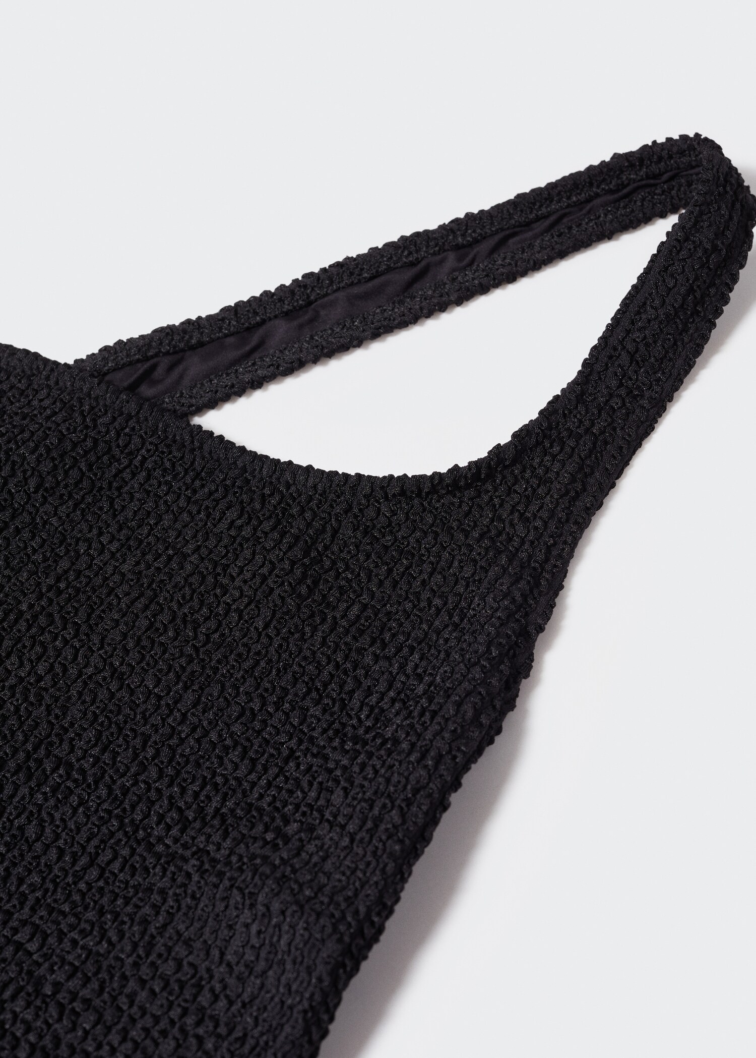 Asymmetrical swimsuit with wide straps - Details of the article 8