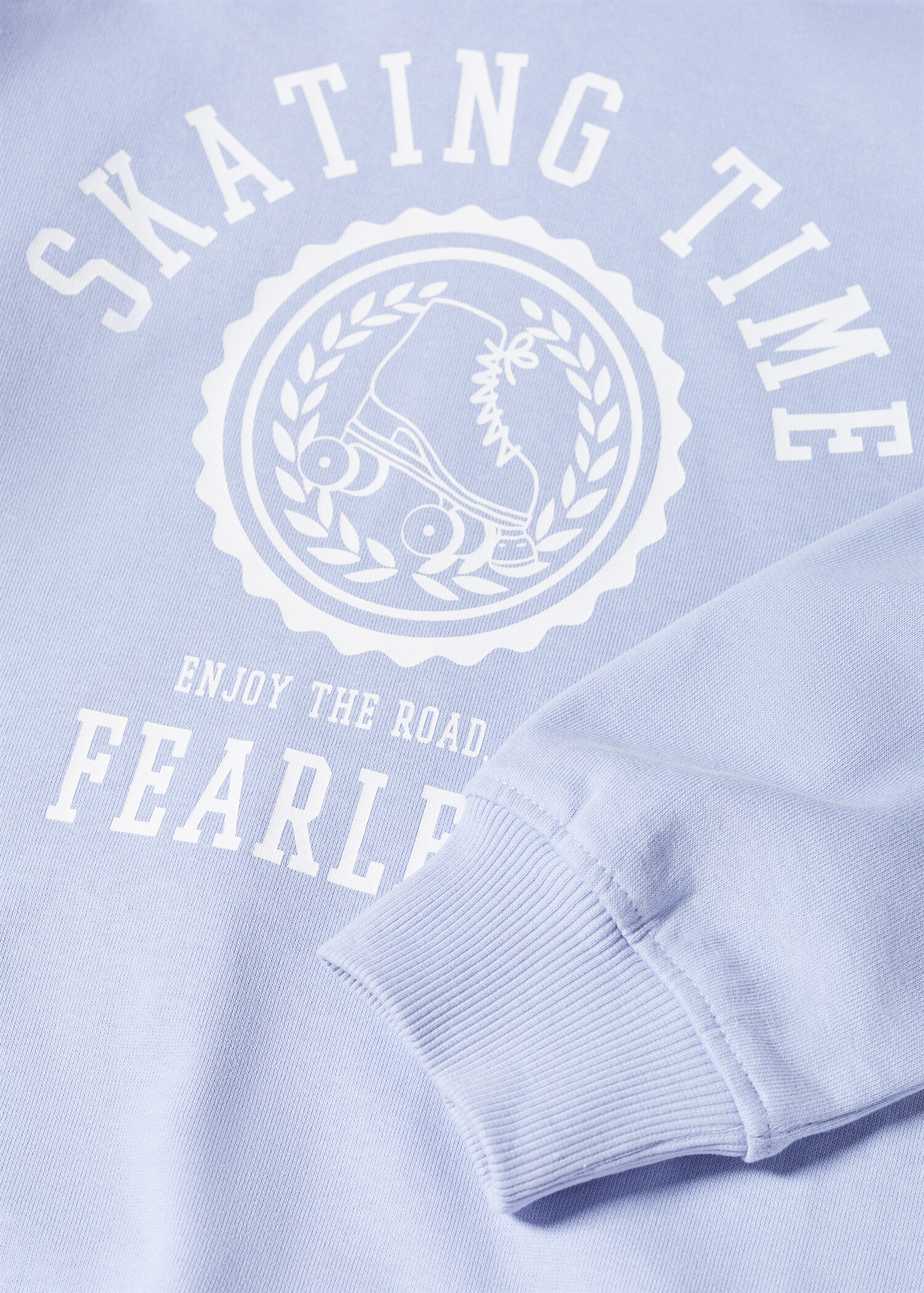 Printed message sweatshirt - Details of the article 8