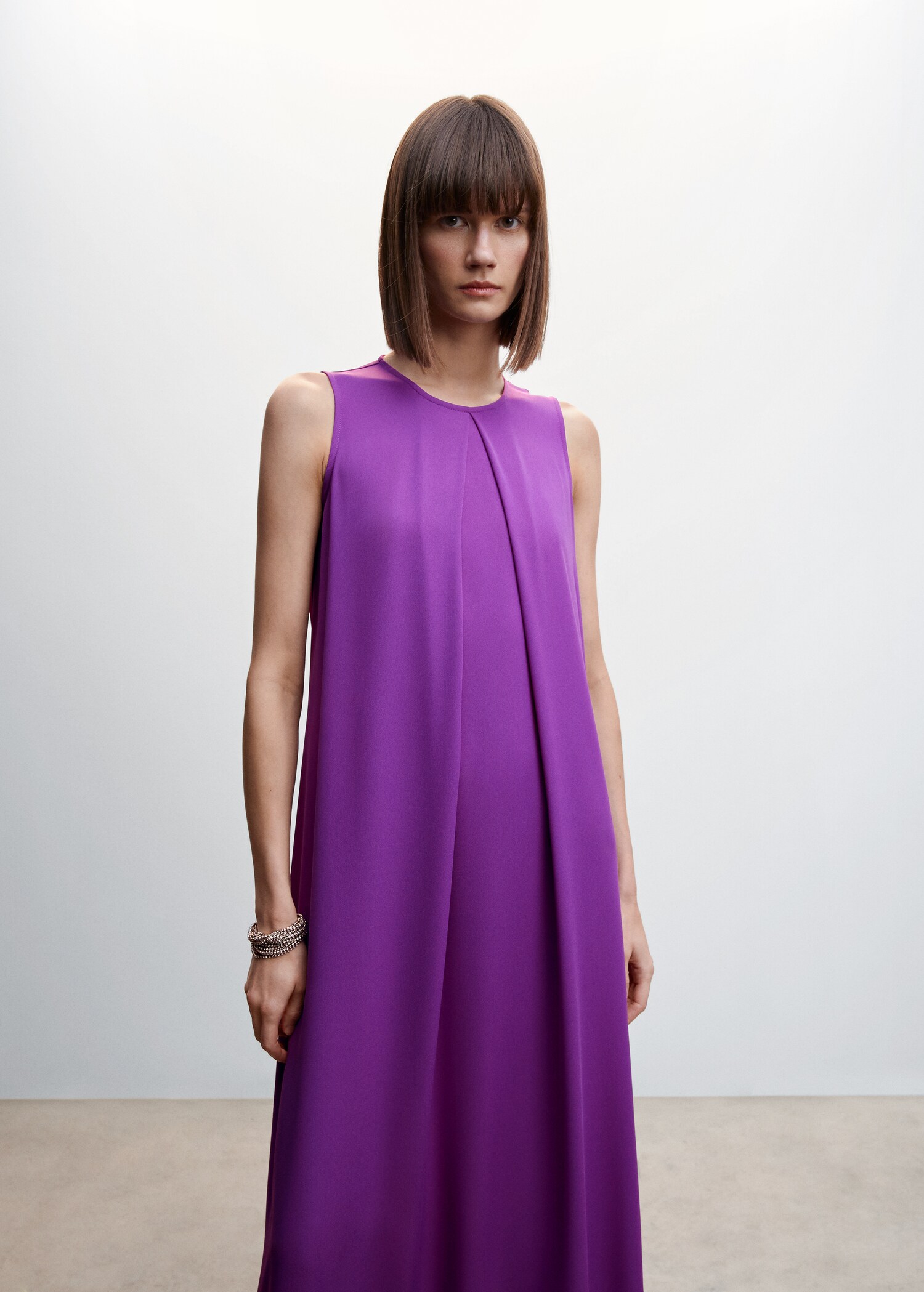 Cut-out detail dress - Medium plane