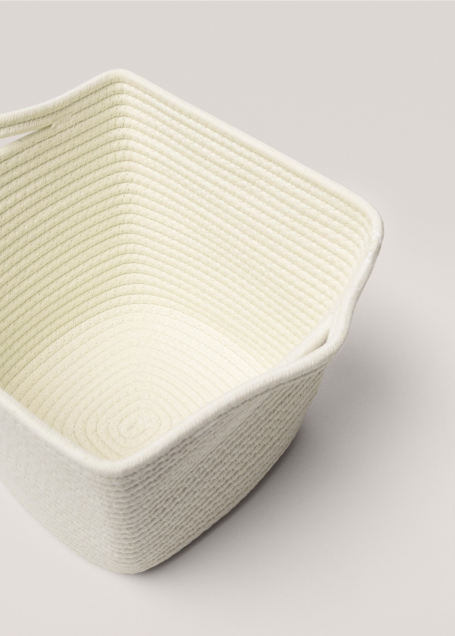 Basket with handles 22x22x22cm - Medium plane
