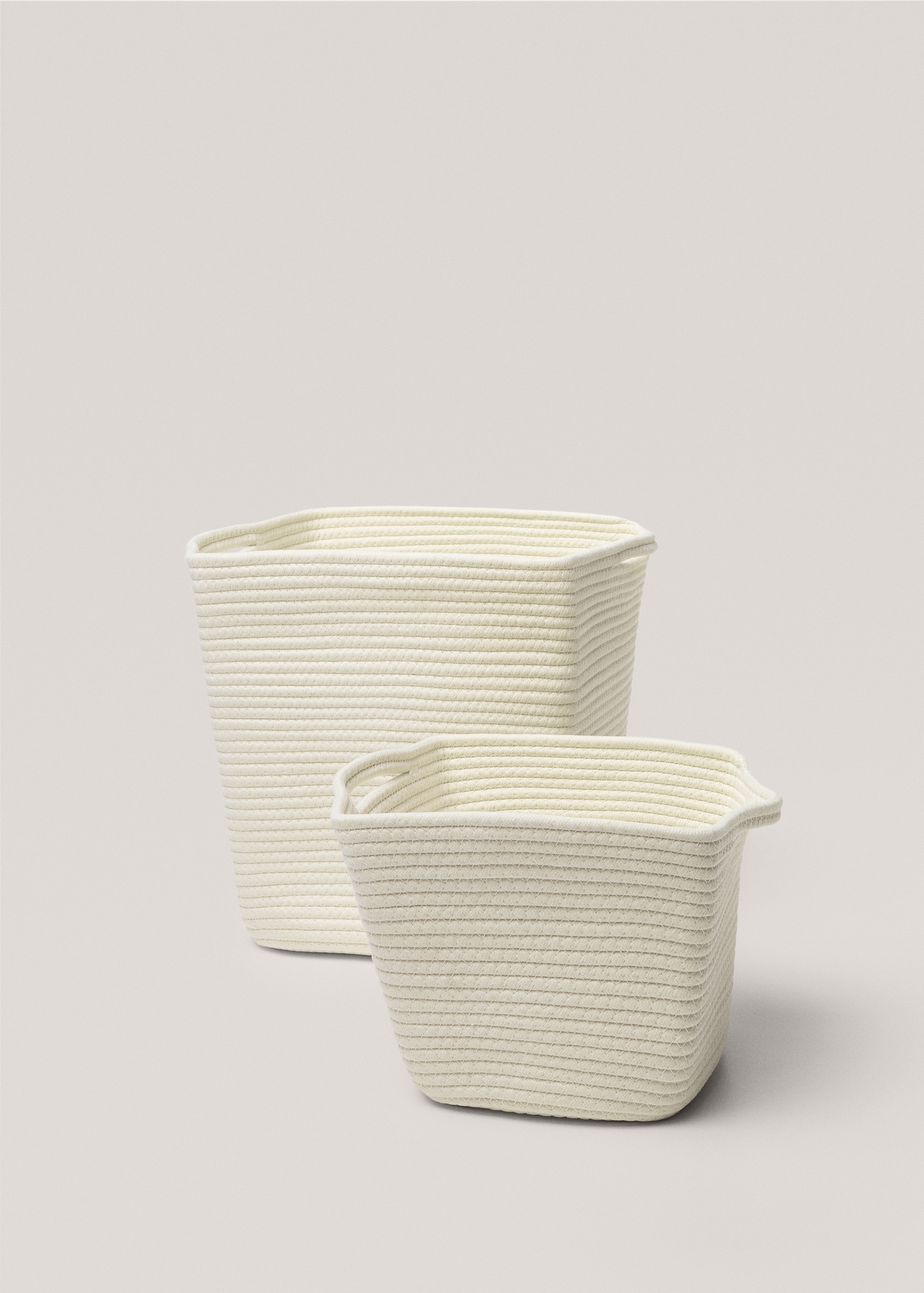 Basket with handles 22x22x22cm - Details of the article 3