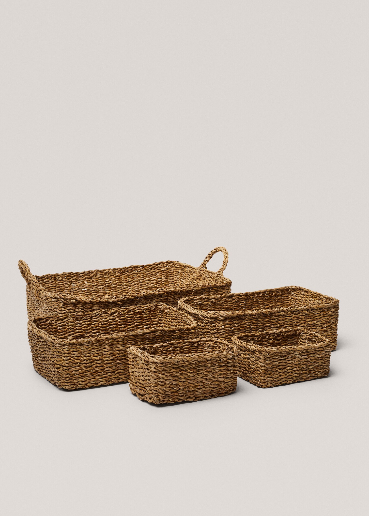 100% cattail pack of baskets - Details of the article 3