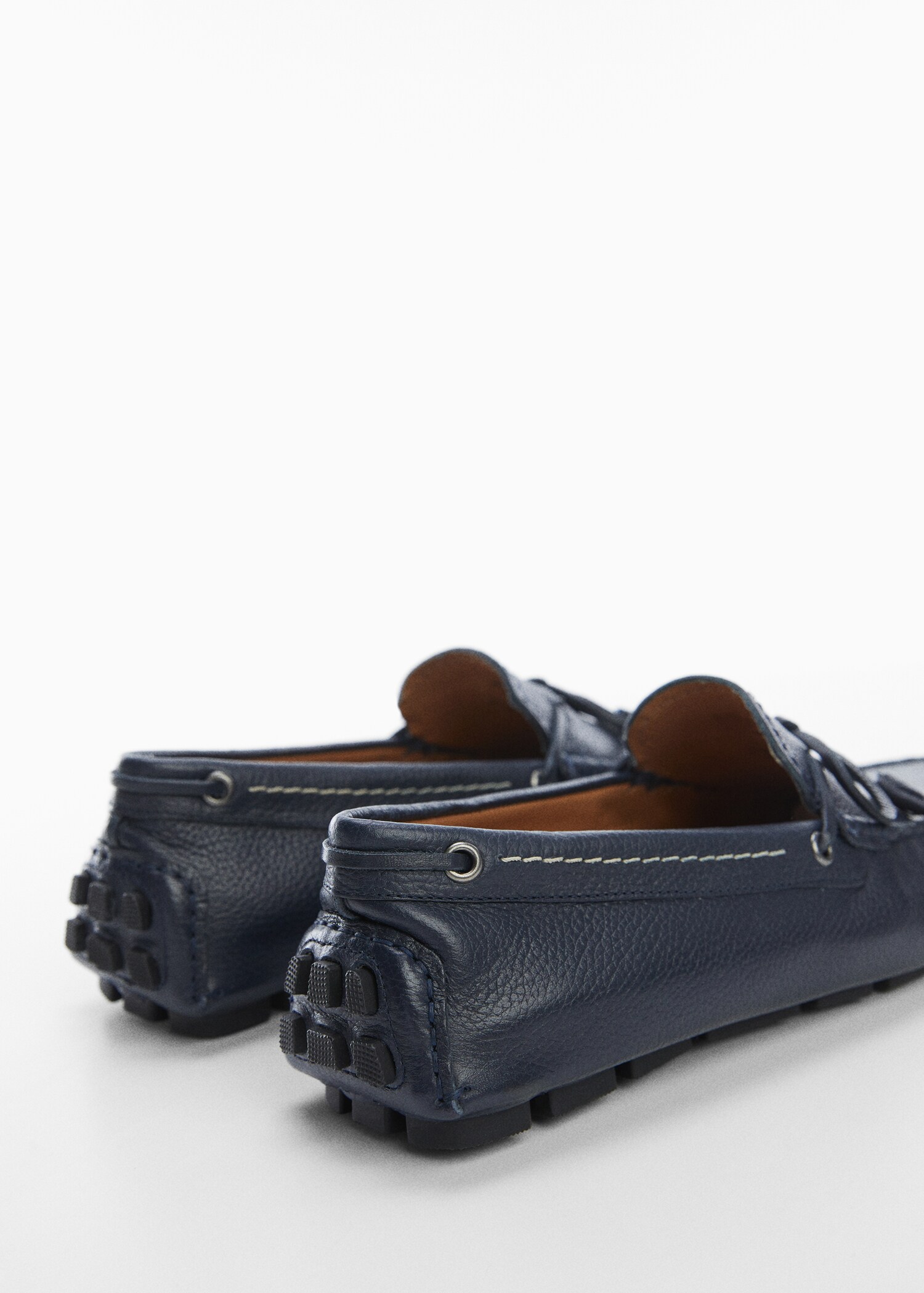 Mocassins cuir pompons - Détail de l'article 2