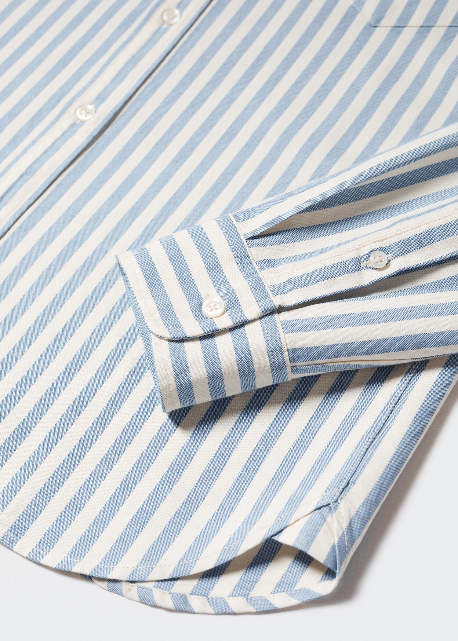 Chemise 100 % coton rayures - Détail de l'article 8