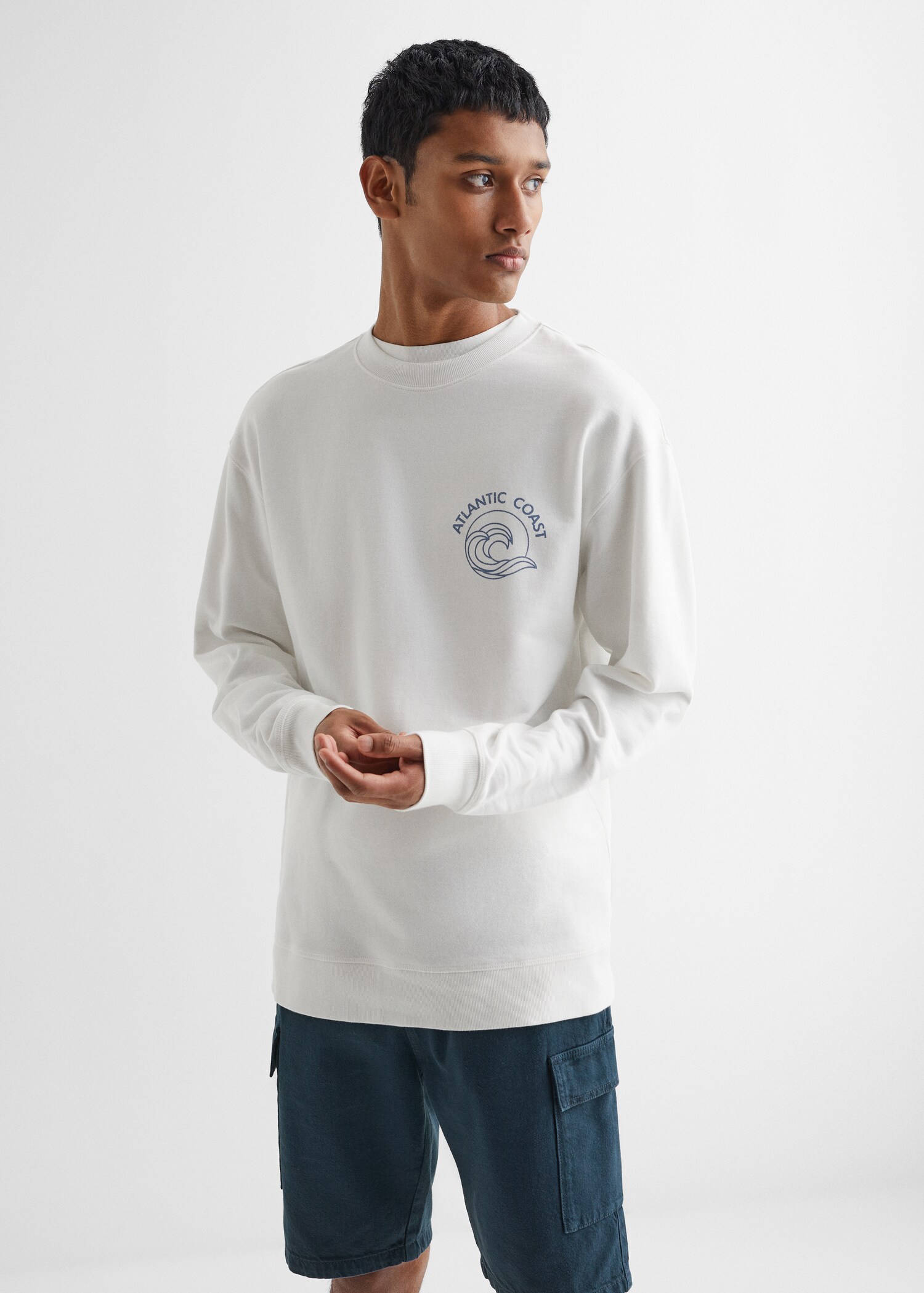 Sweat-shirt coton imprimé - Détail de l'article 2