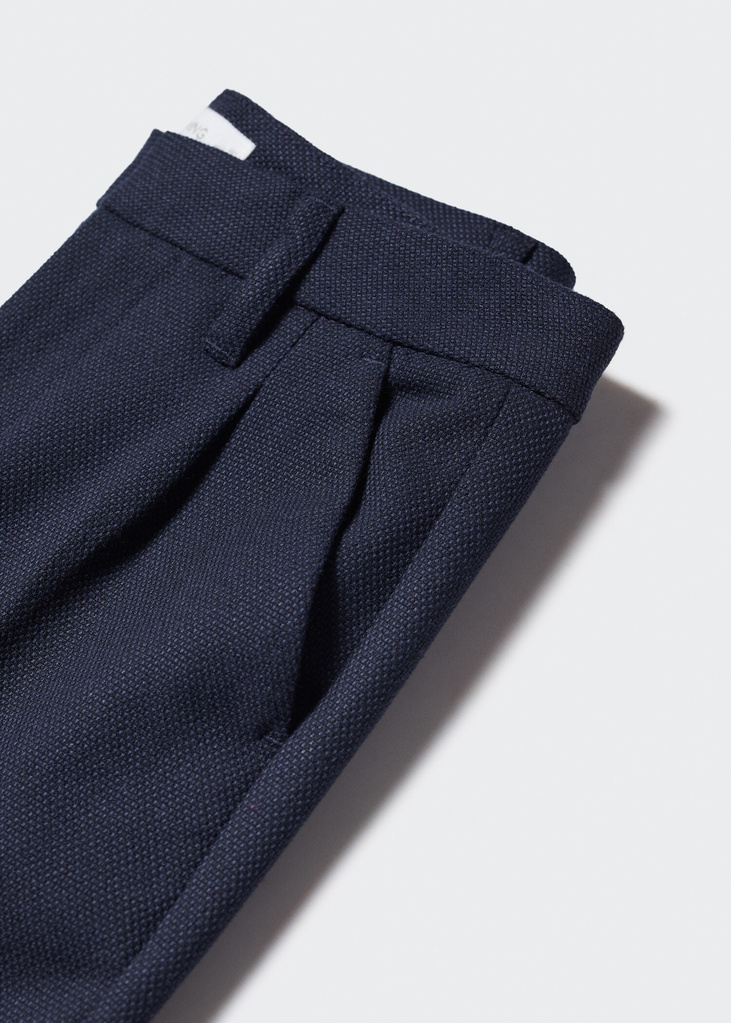 Straight suit trousers - Details of the article 8