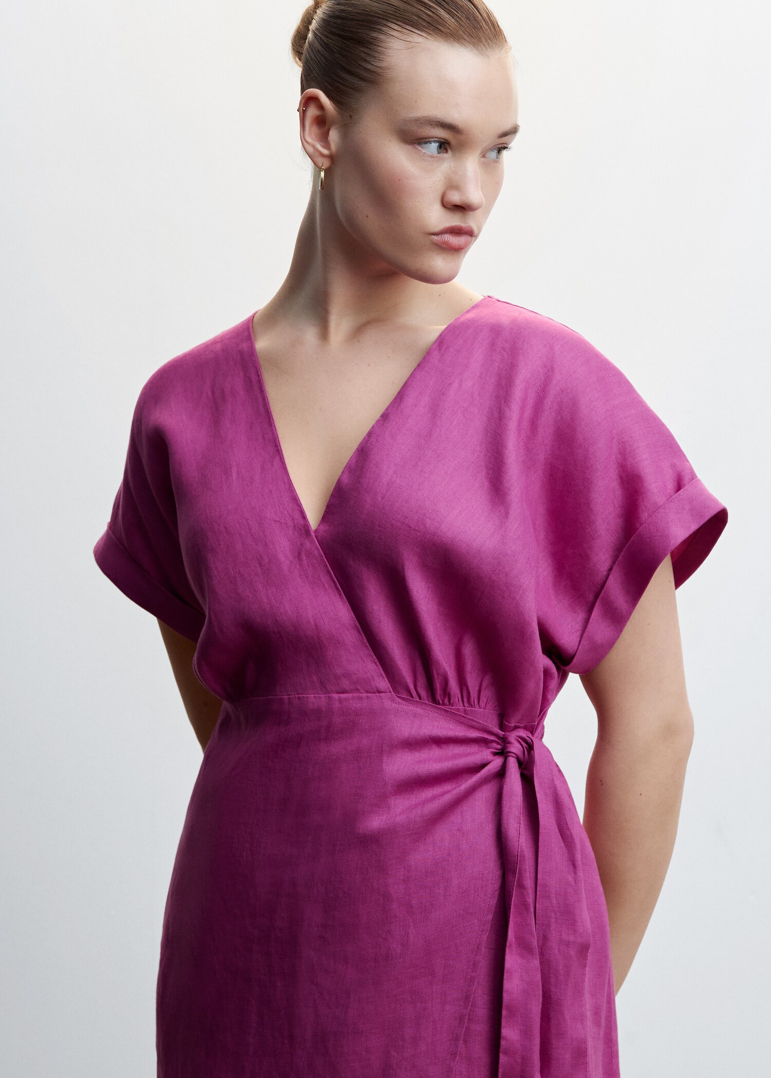Vestido lino lazo - Detalle del artículo 5