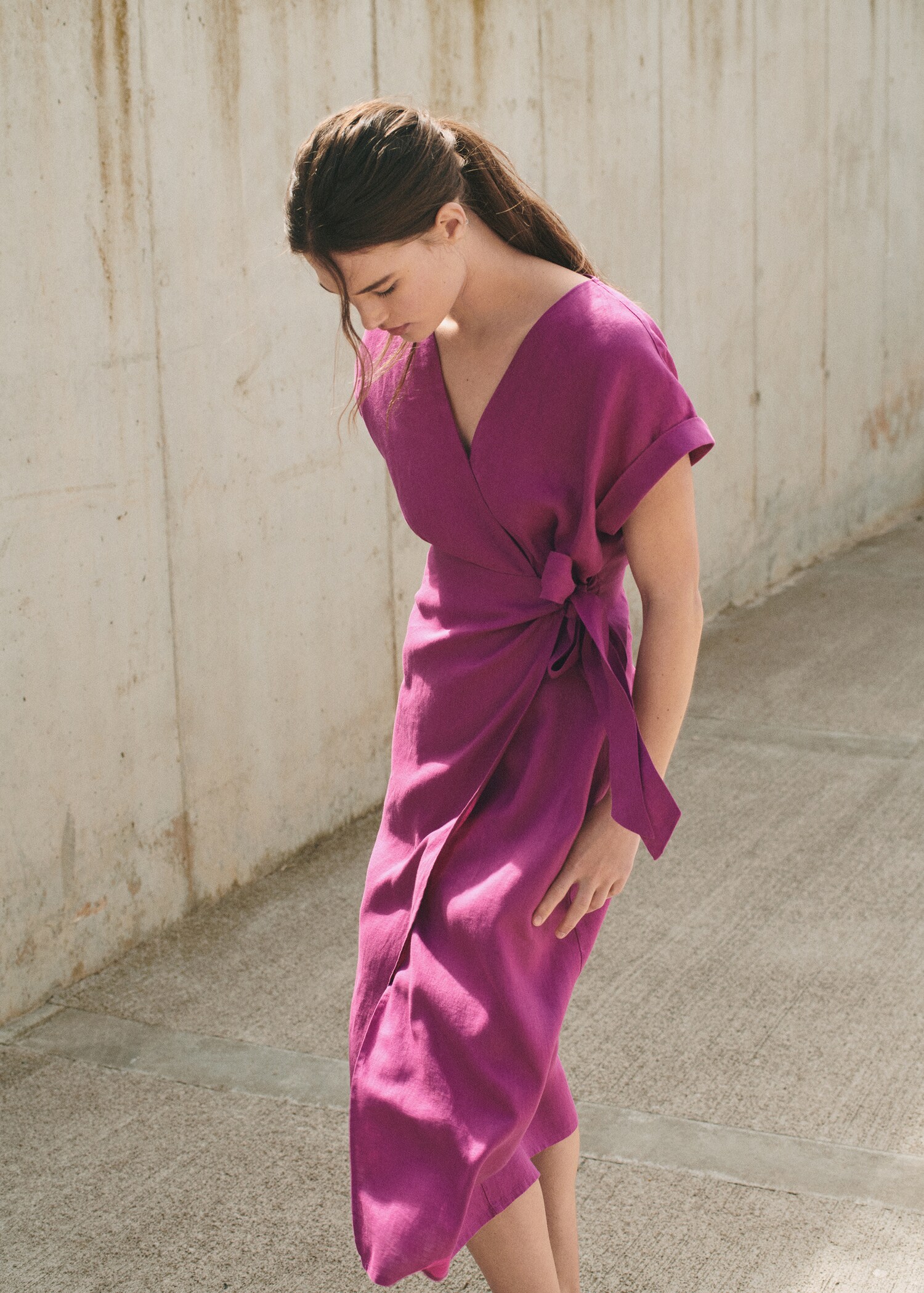 Vestido lino lazo - Detalle del artículo 6