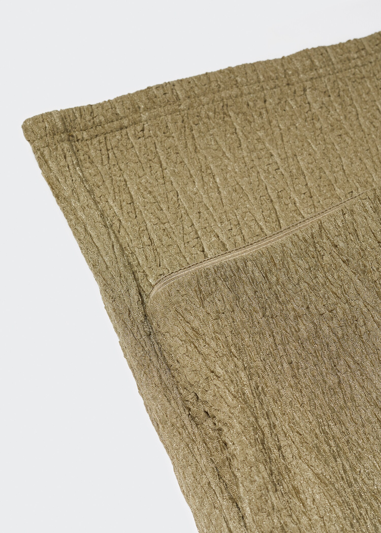 Textured palazzo trousers - Details of the article 8