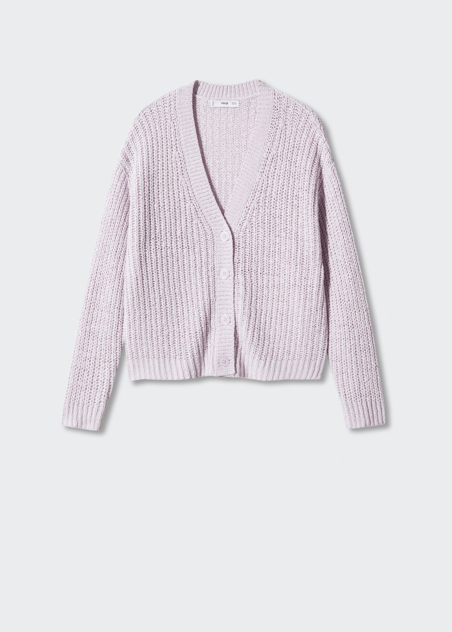 V-neck knit cardigan - Article without model