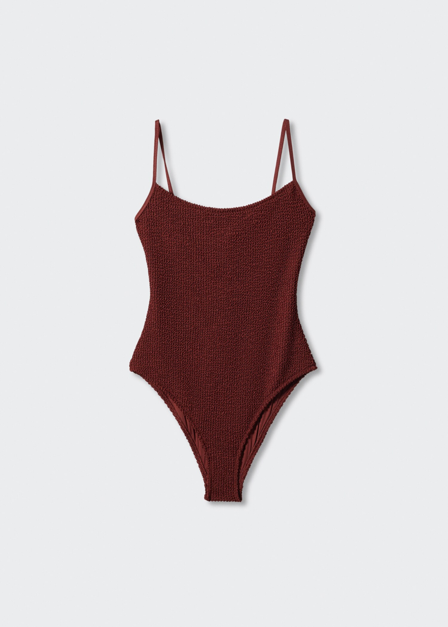 Textured swimsuit - Article without model
