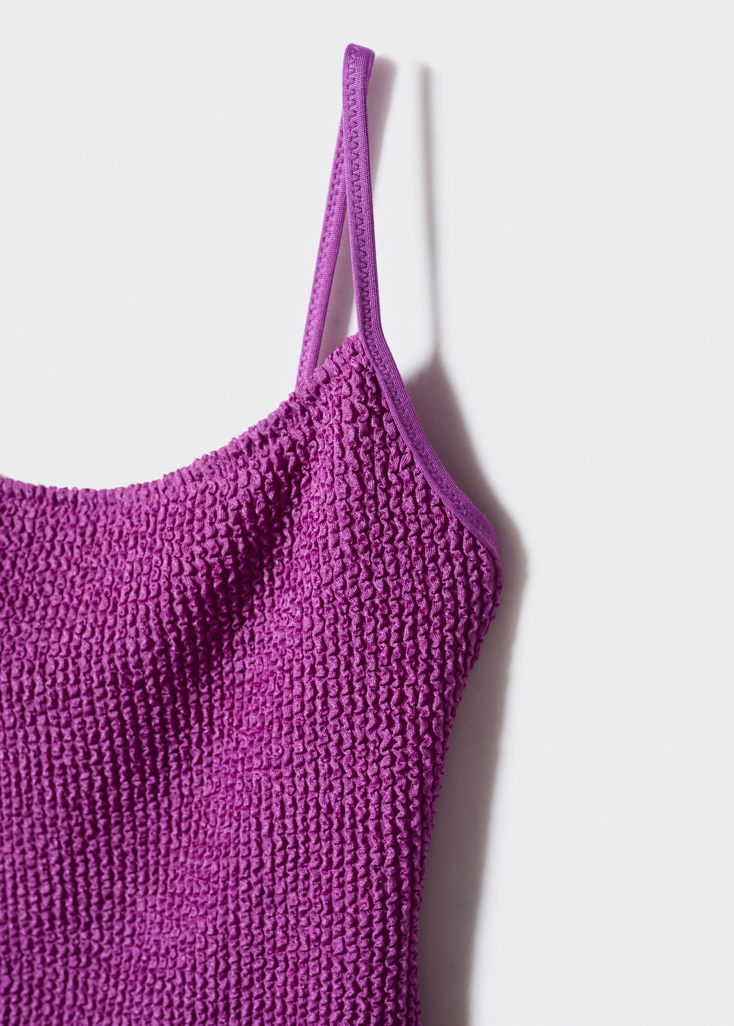 Textured swimsuit - Details of the article 8