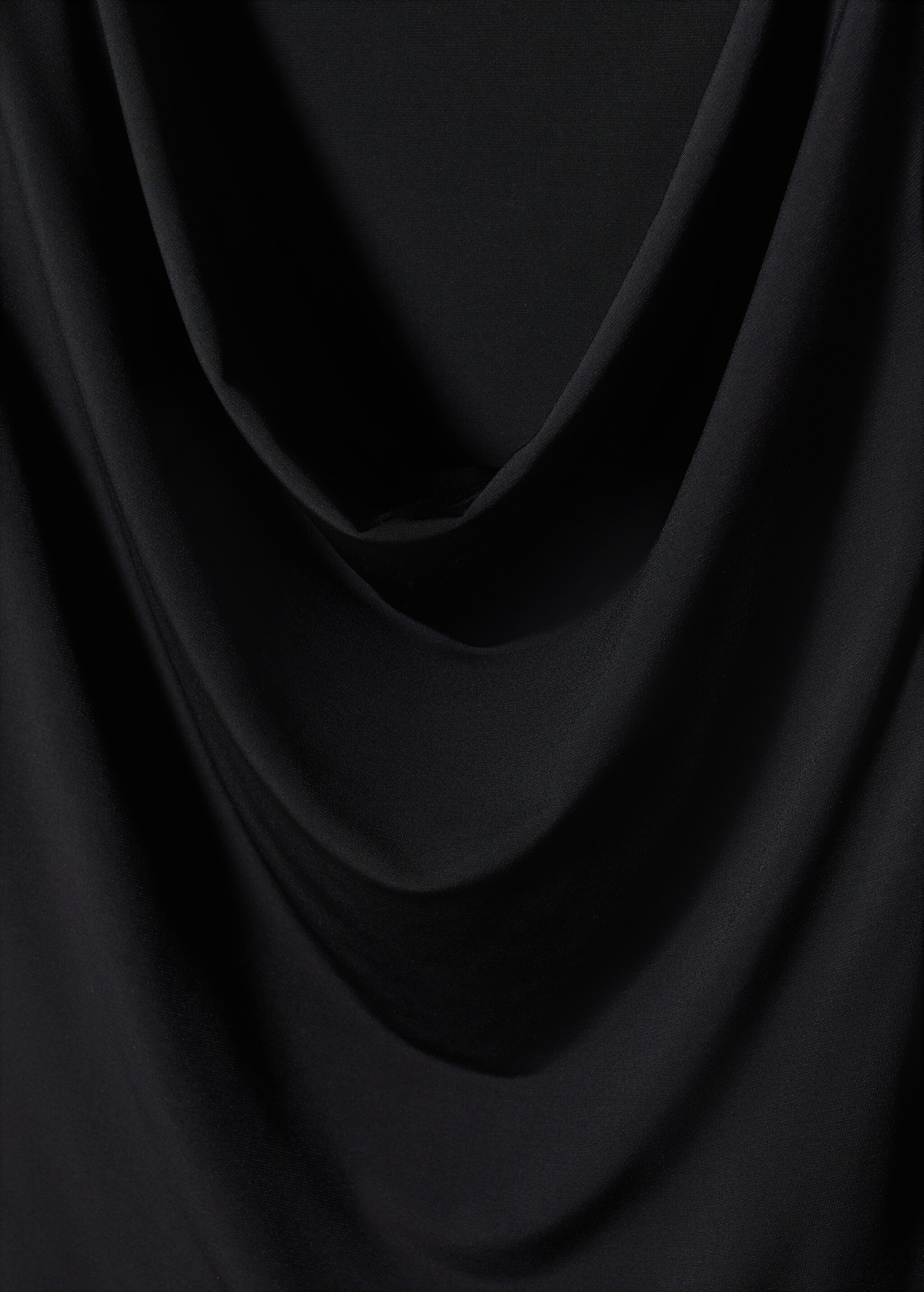 Draped neckline T-shirt - Details of the article 8