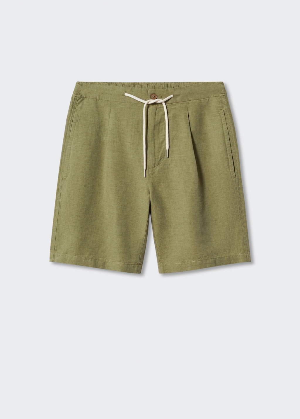Linen shorts drawstring hotsell