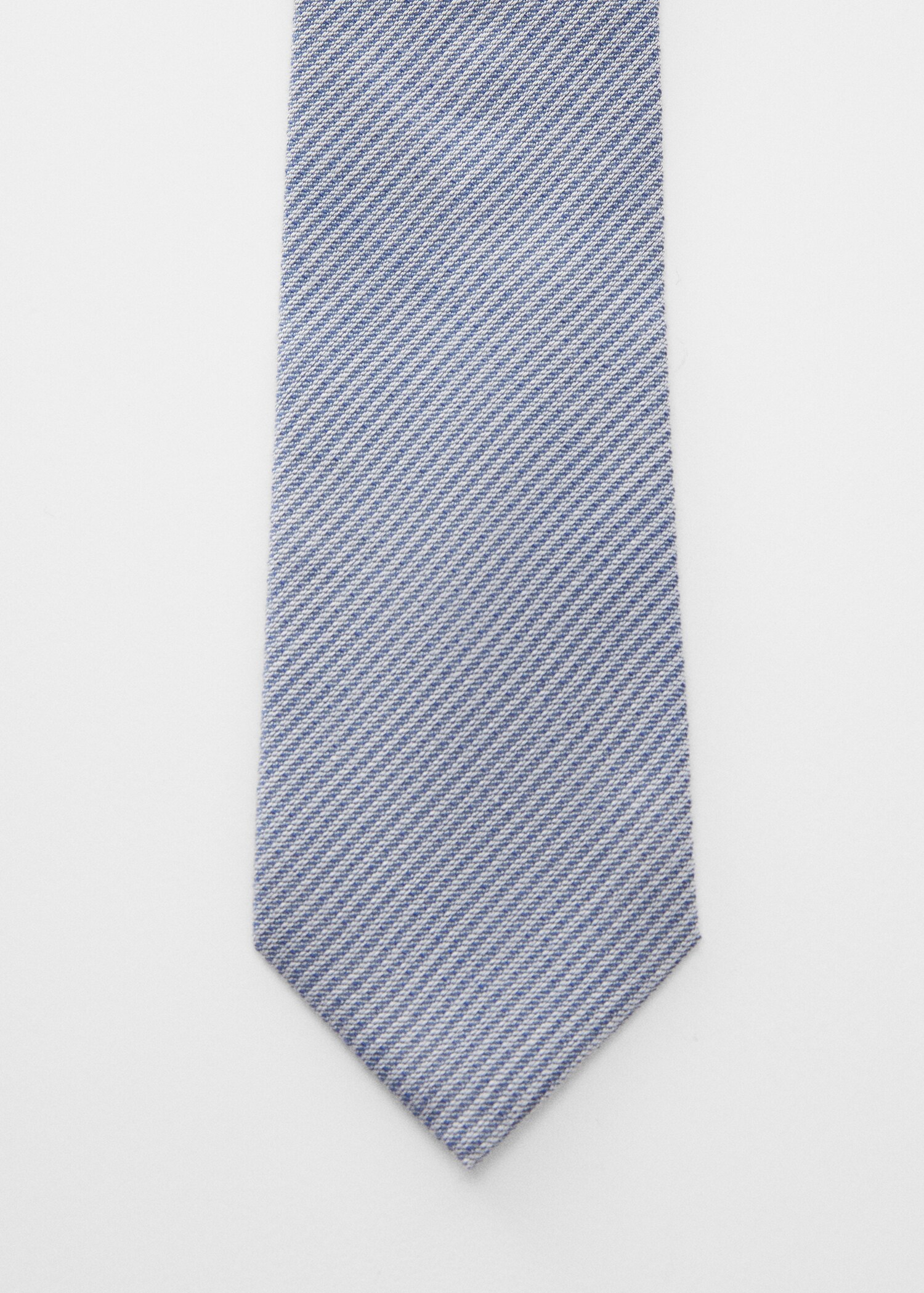 Structured cotton tie - Details of the article 1