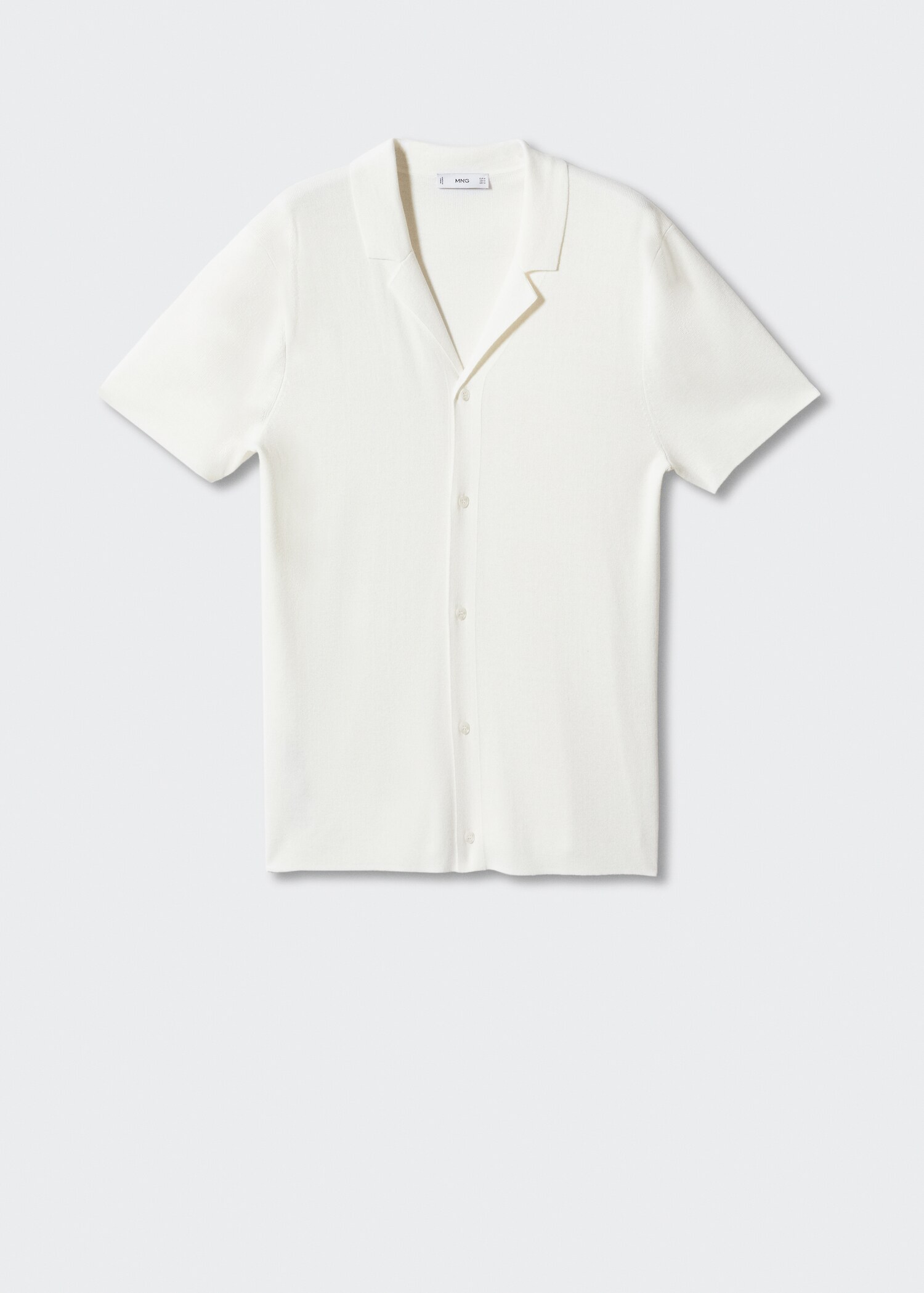 Skjorte med bowlingkrage, regular-fit - Artikkel uten modell