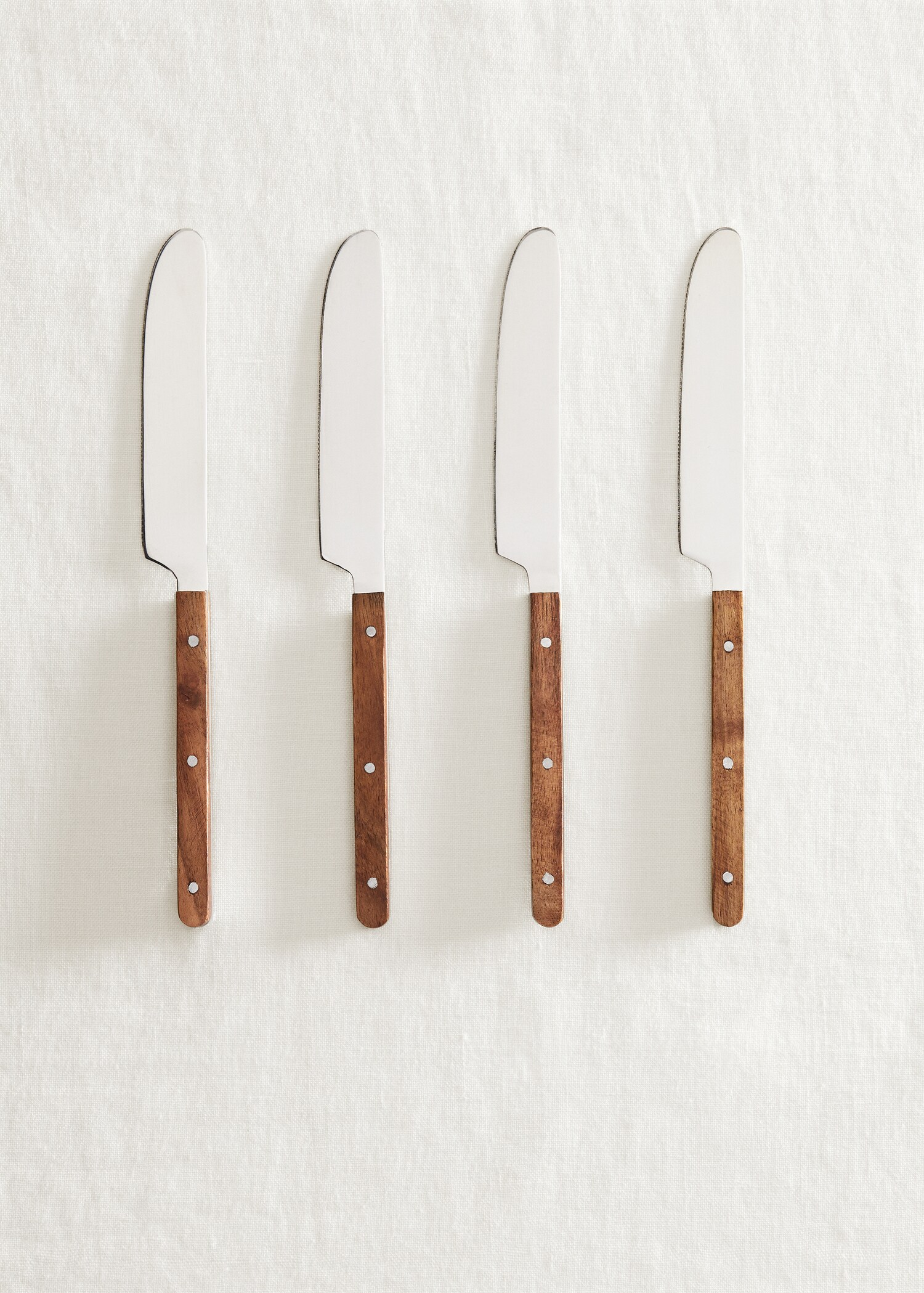 Set van 4 messen met houten handvat - Detail van het artikel 7