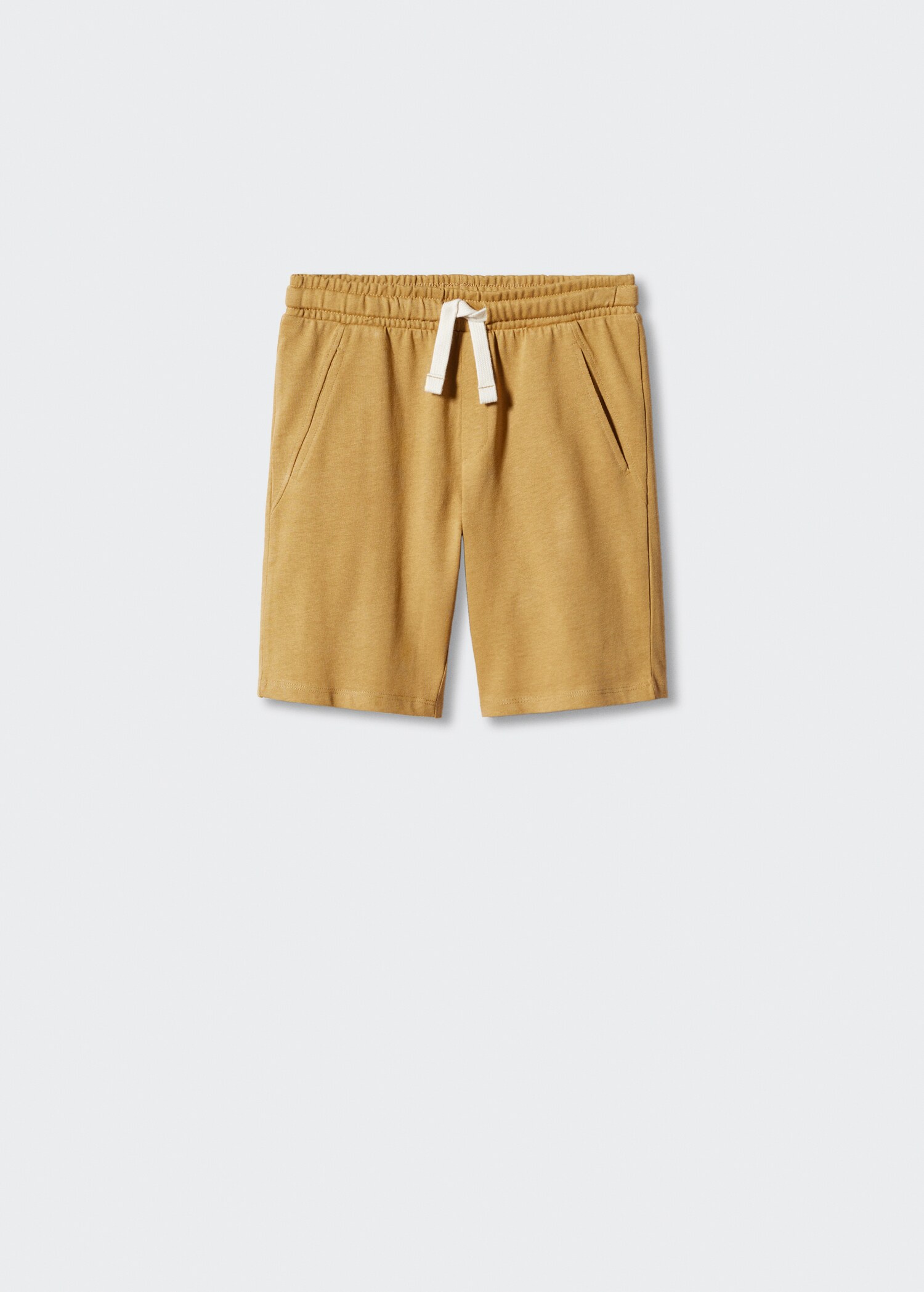 Elastic waist Bermuda shorts - Article without model