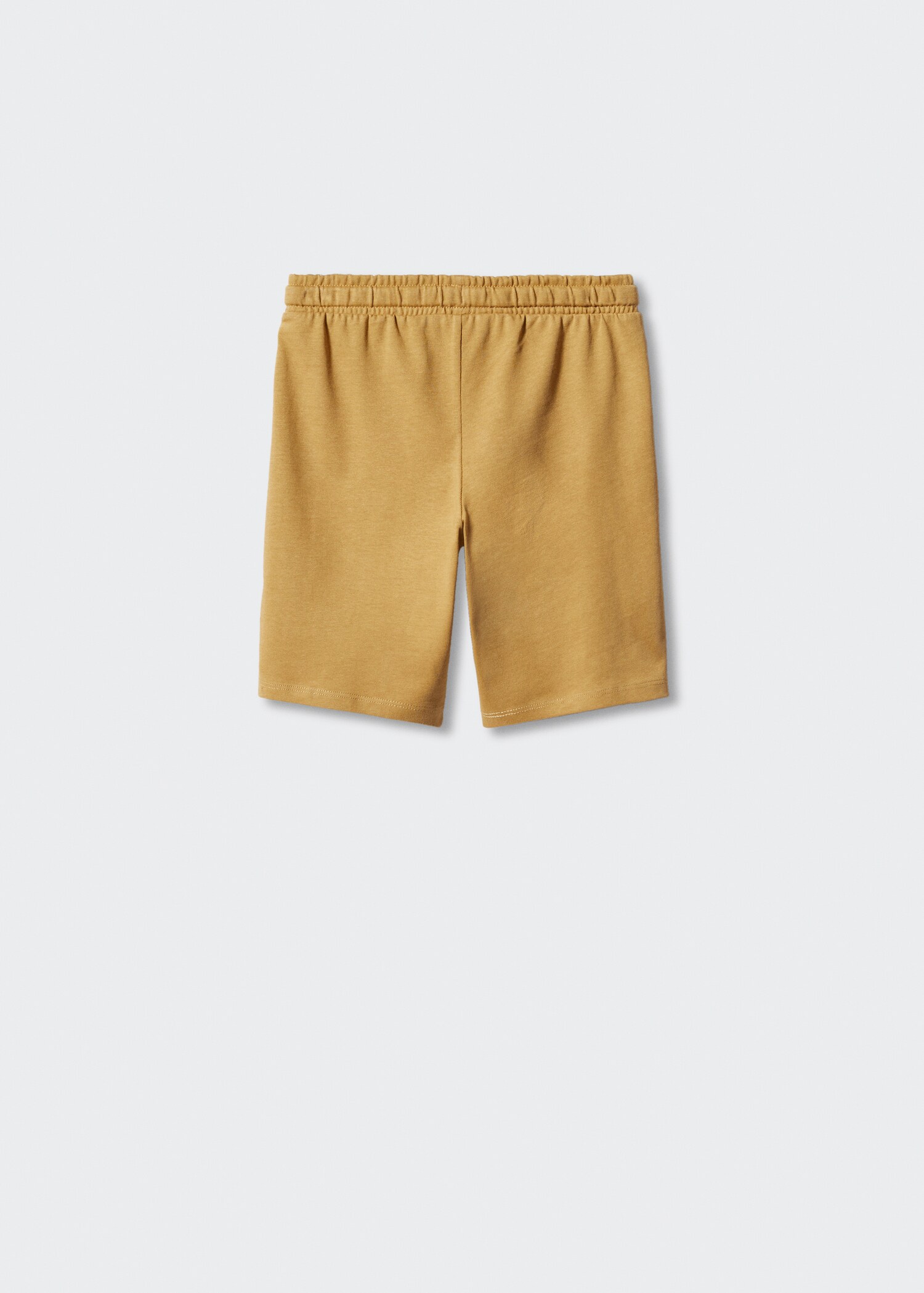 Elastic waist Bermuda shorts - Reverse of the article