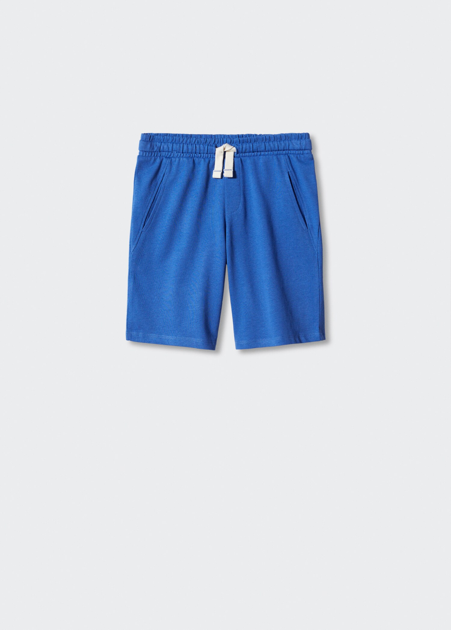 Elastic waist Bermuda shorts - Article without model