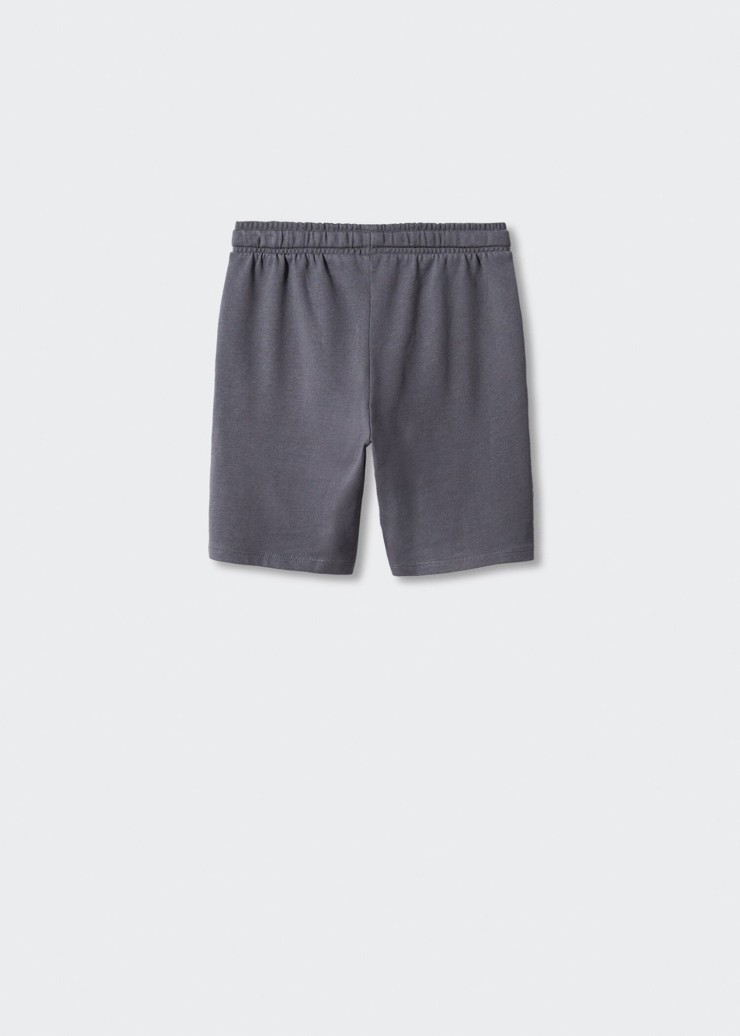 Elastic waist Bermuda shorts - Reverse of the article