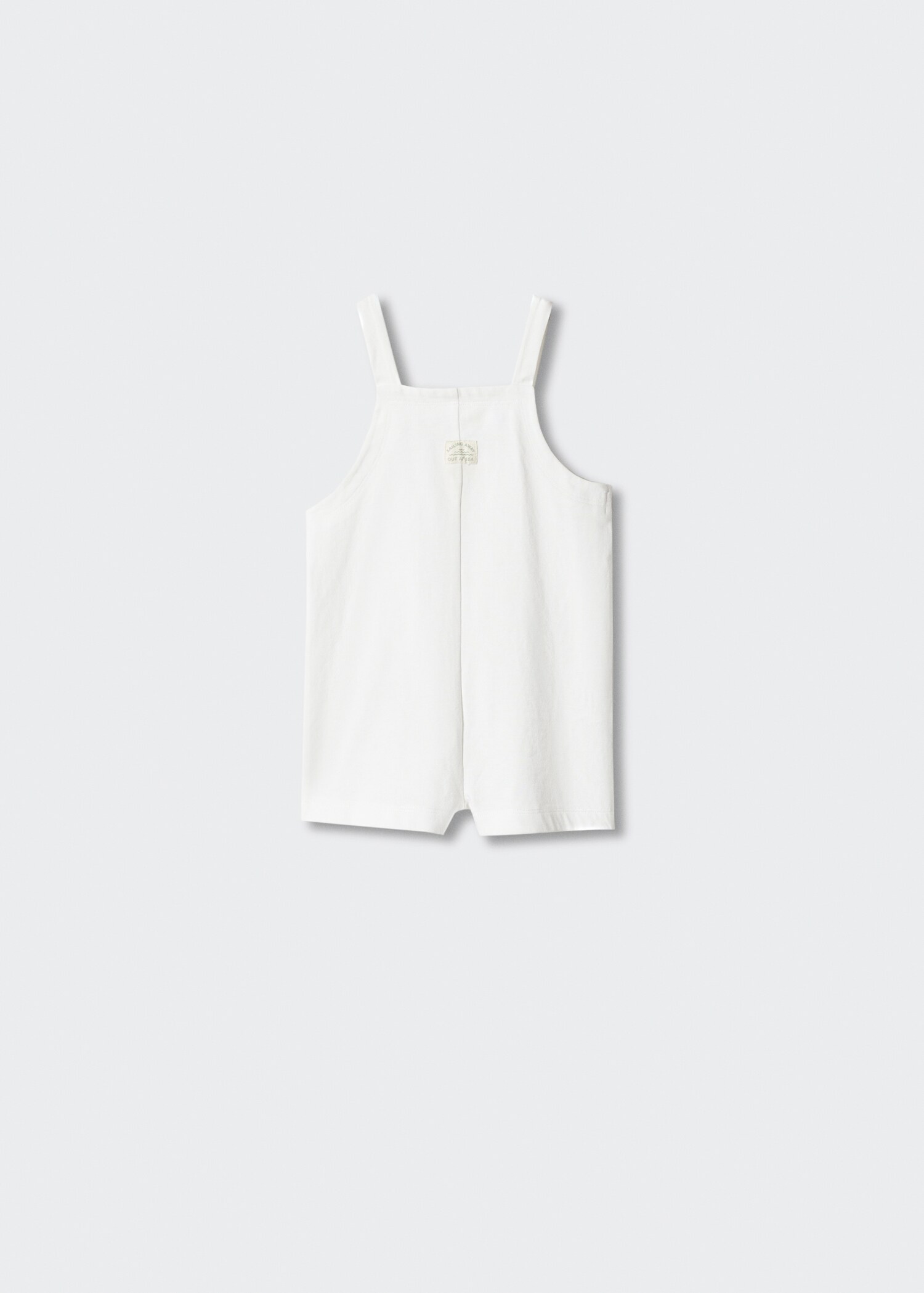 Cotton dungarees - Reverse of the article