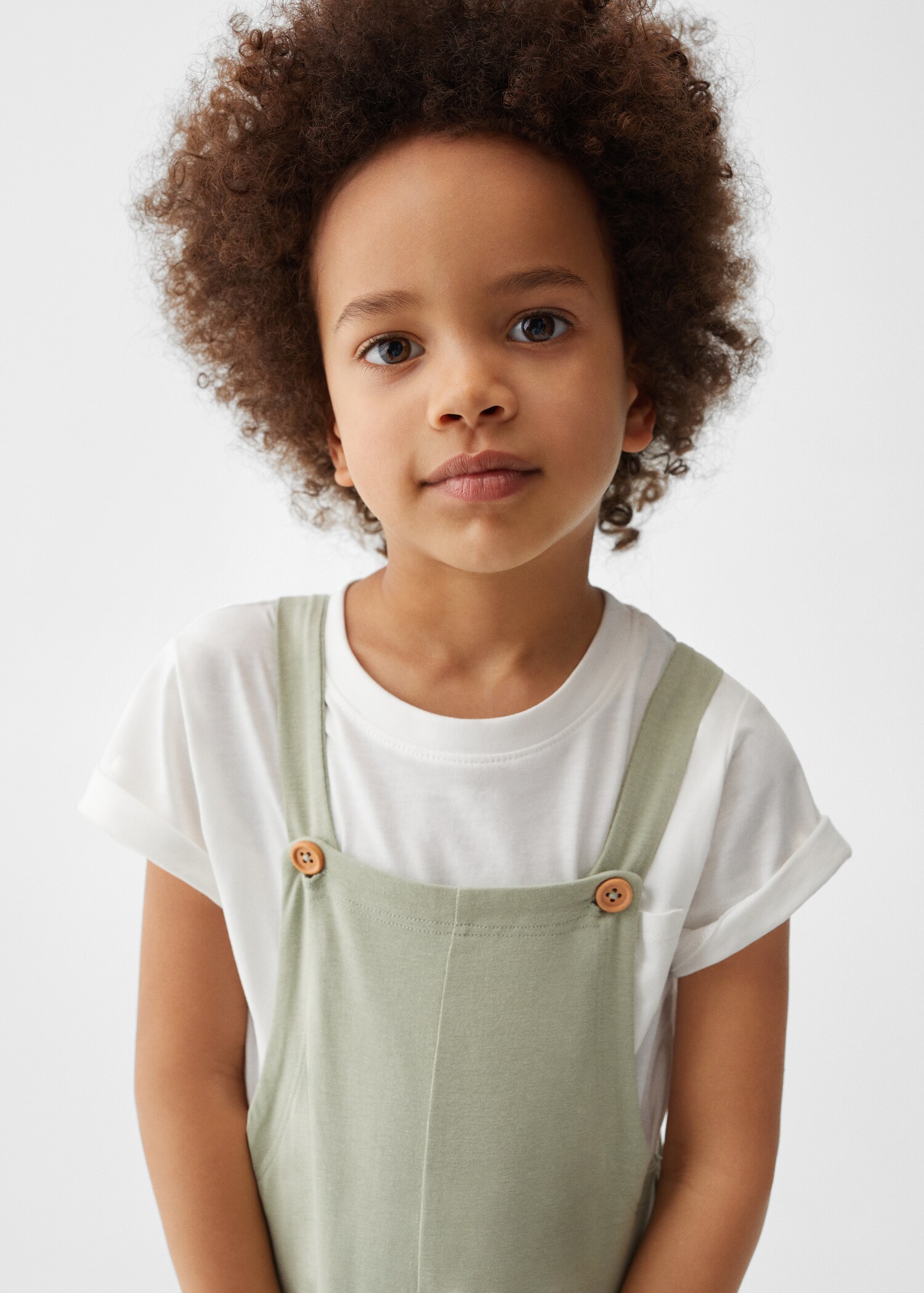 Cotton dungarees - Details of the article 1