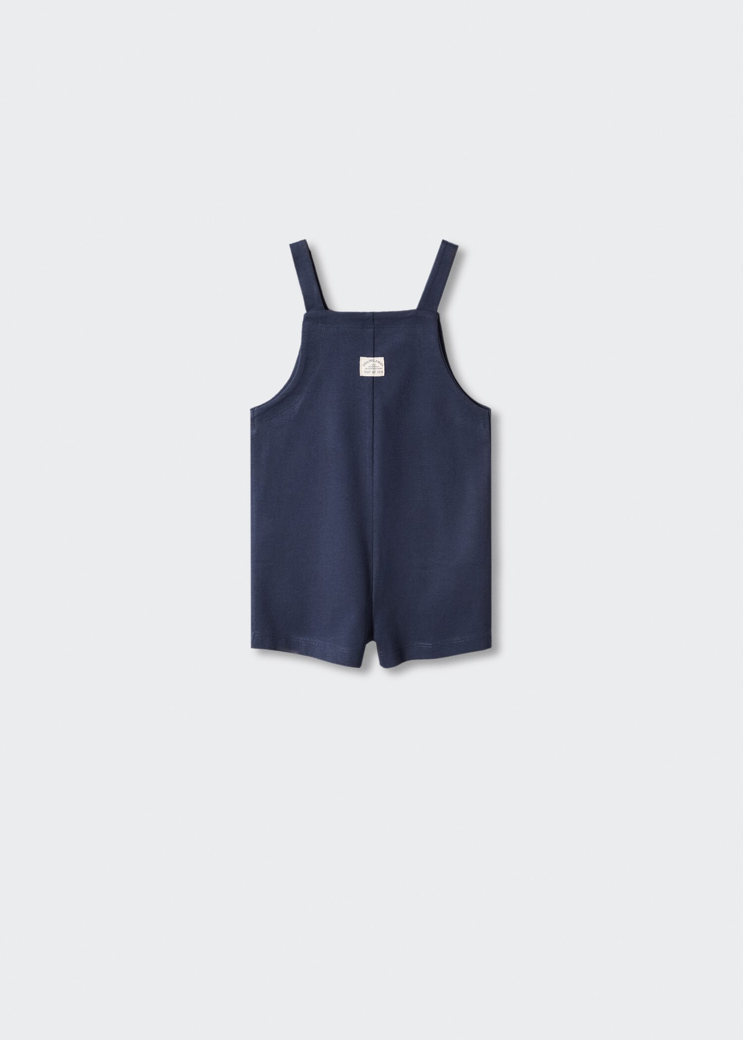 Cotton dungarees - Reverse of the article