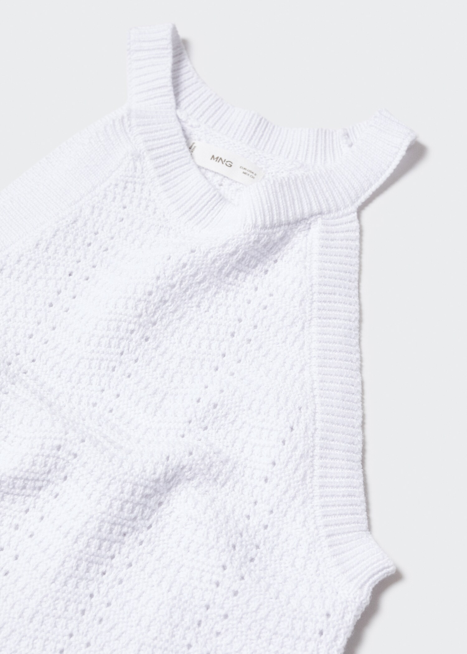 Openwork cotton top - Details of the article 8