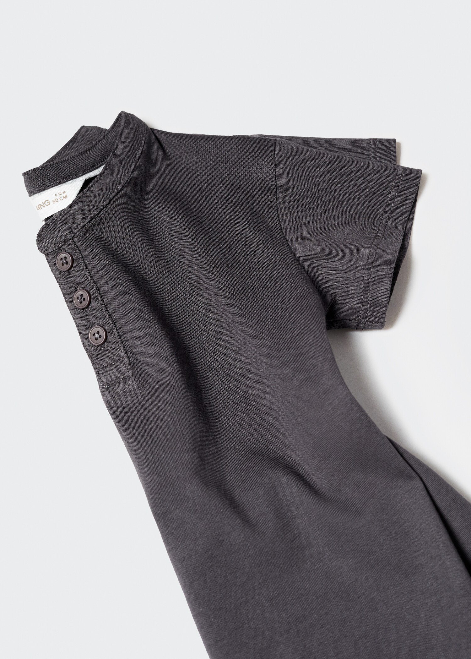 Rounded neck cotton t-shirt - Details of the article 0