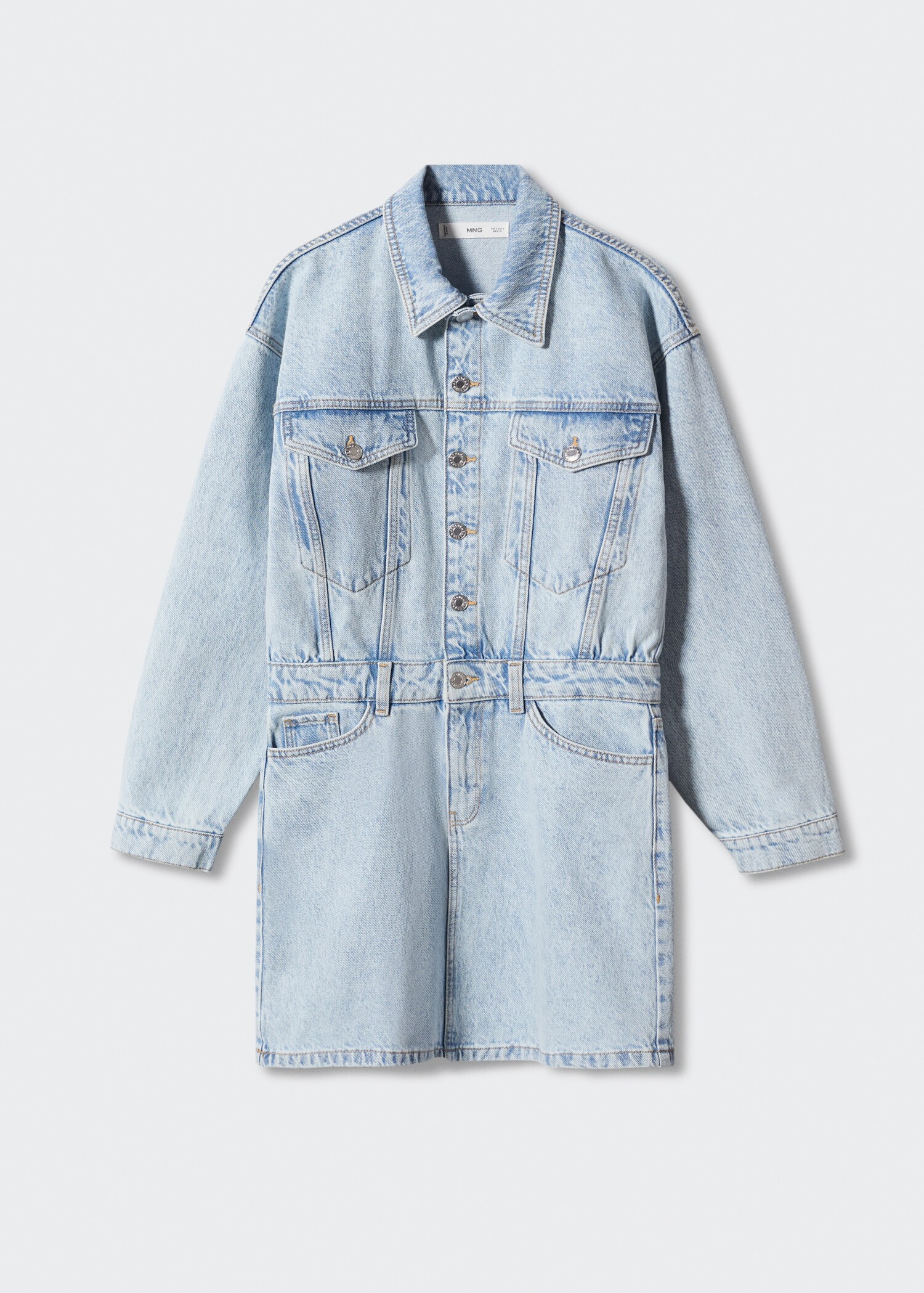 Robe jean poches - Article sans modèle