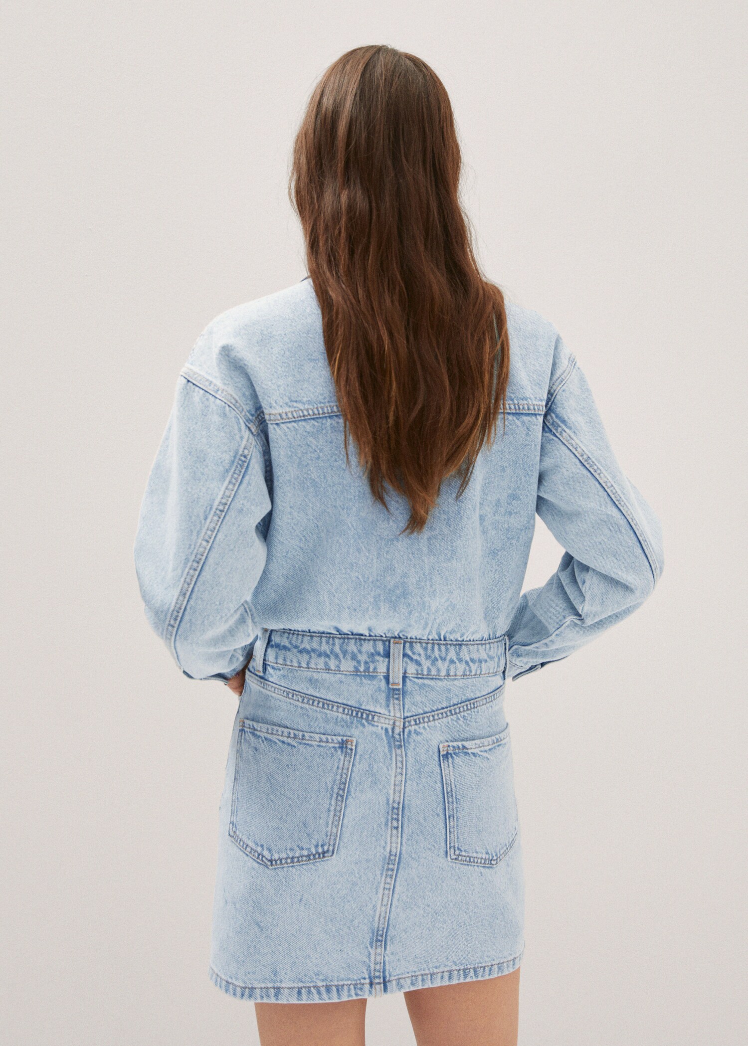 Robe jean poches - Verso de l’article