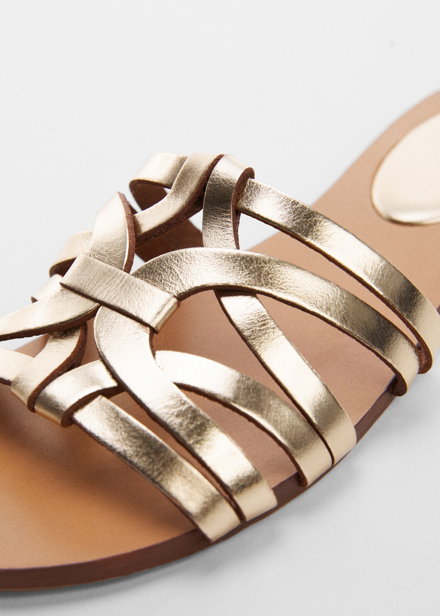 Leather straps sandals - Details of the article 1
