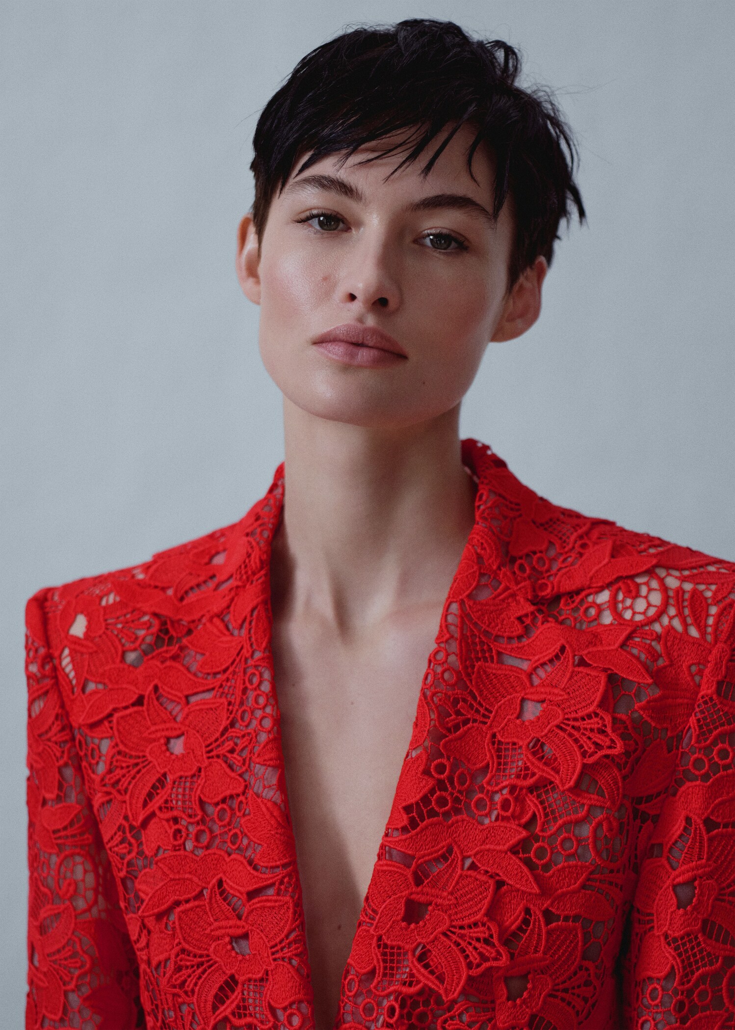 Guipure suit jacket - Details of the article 1