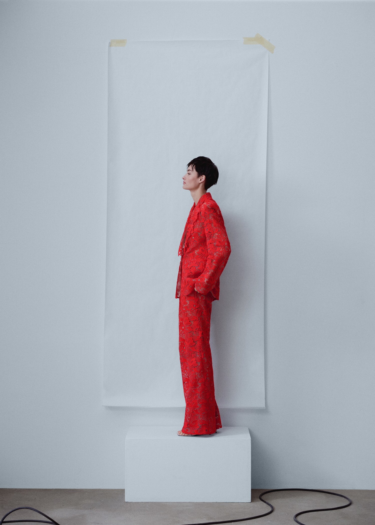 Guipure suit jacket - Details of the article 4